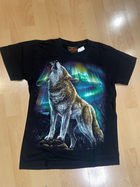 WOLF DOUBLE SIDED T-SHIRT  SZ: S