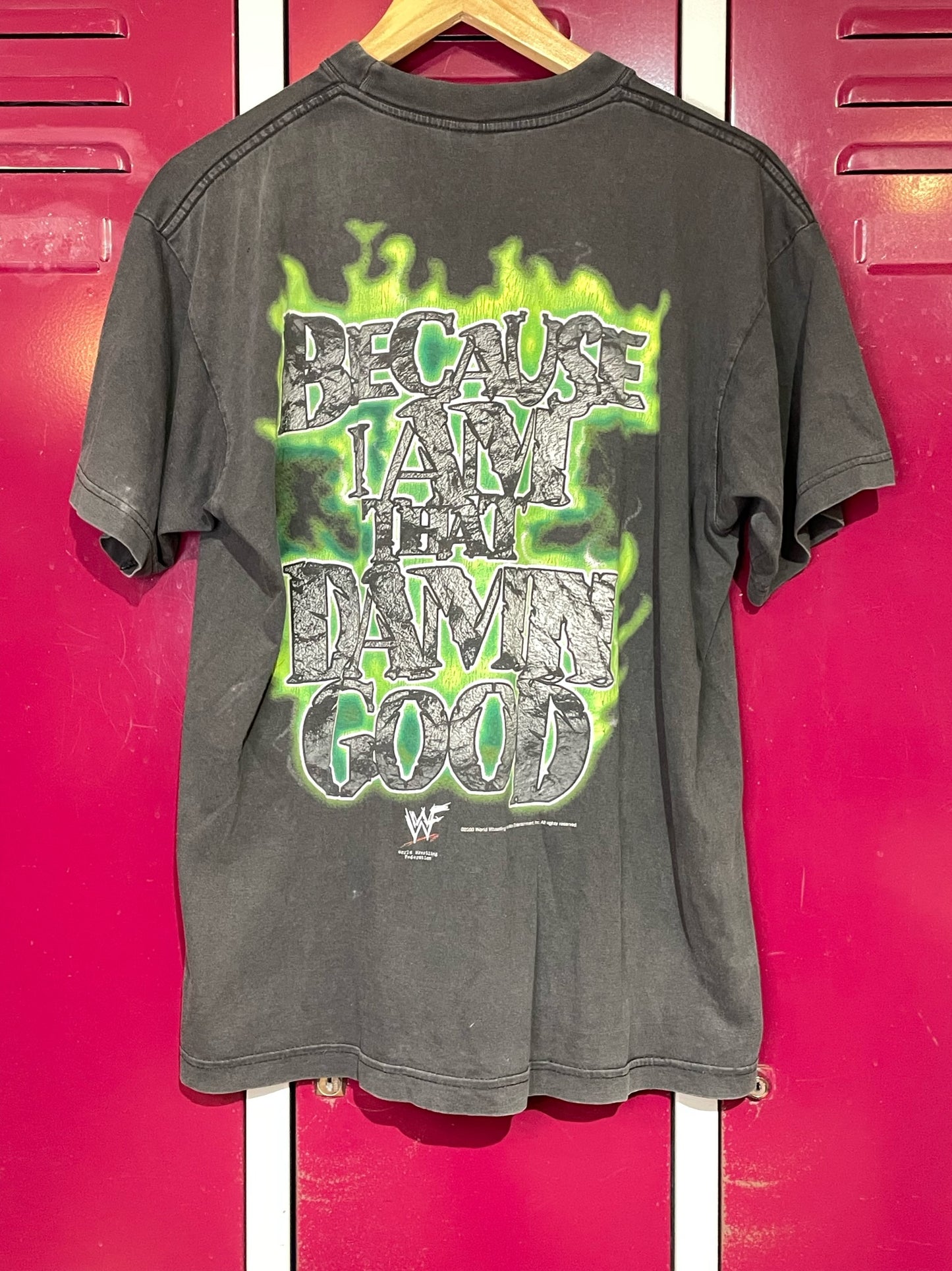 VINTAGE 00s WWF TRIPLE H "I AM THE GAME" T-SHIRT SZ: M