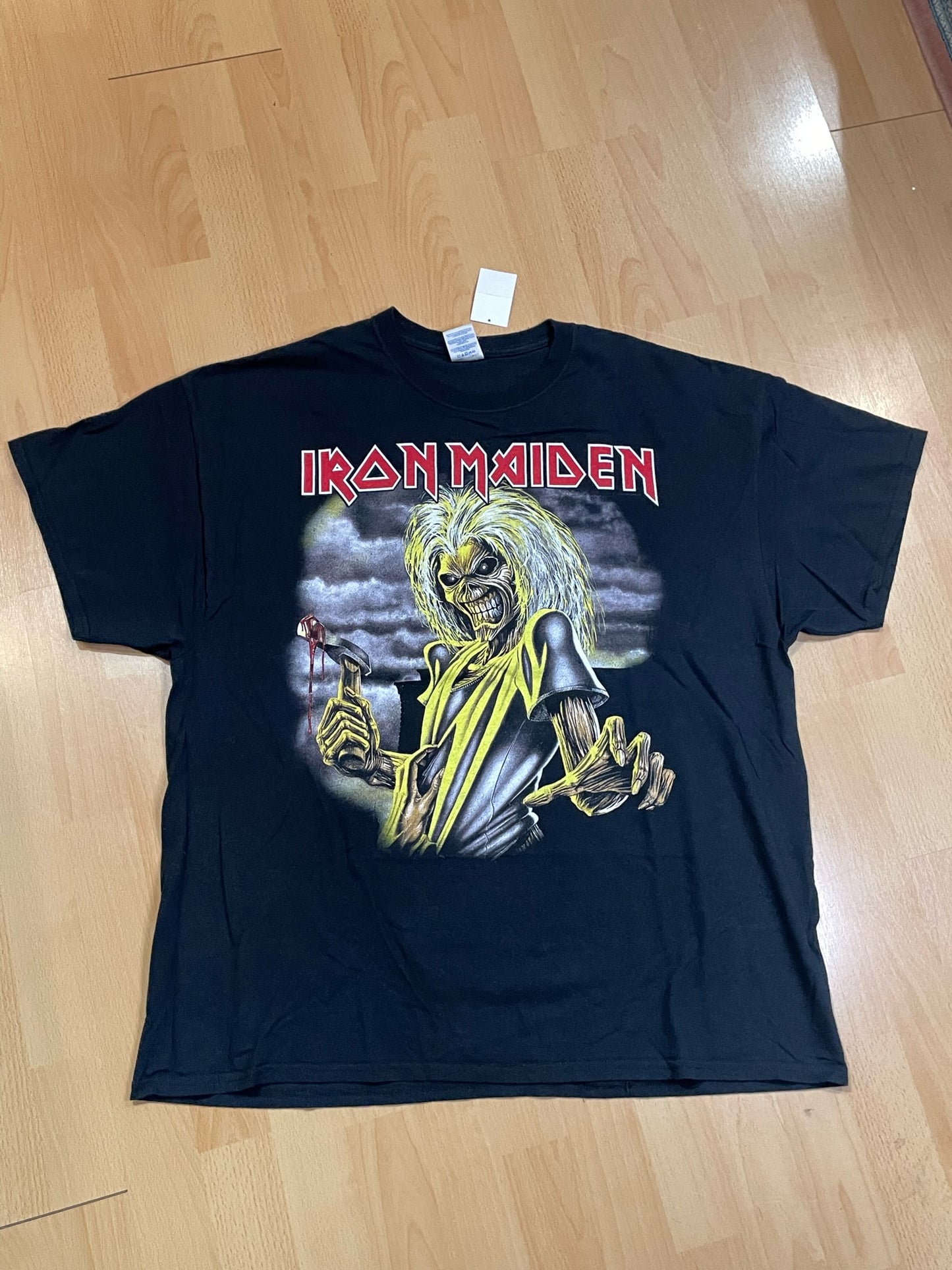 IRON MAIDEN "KILLERS" MUSIC BAND T-SHIRT  SZ: XXL