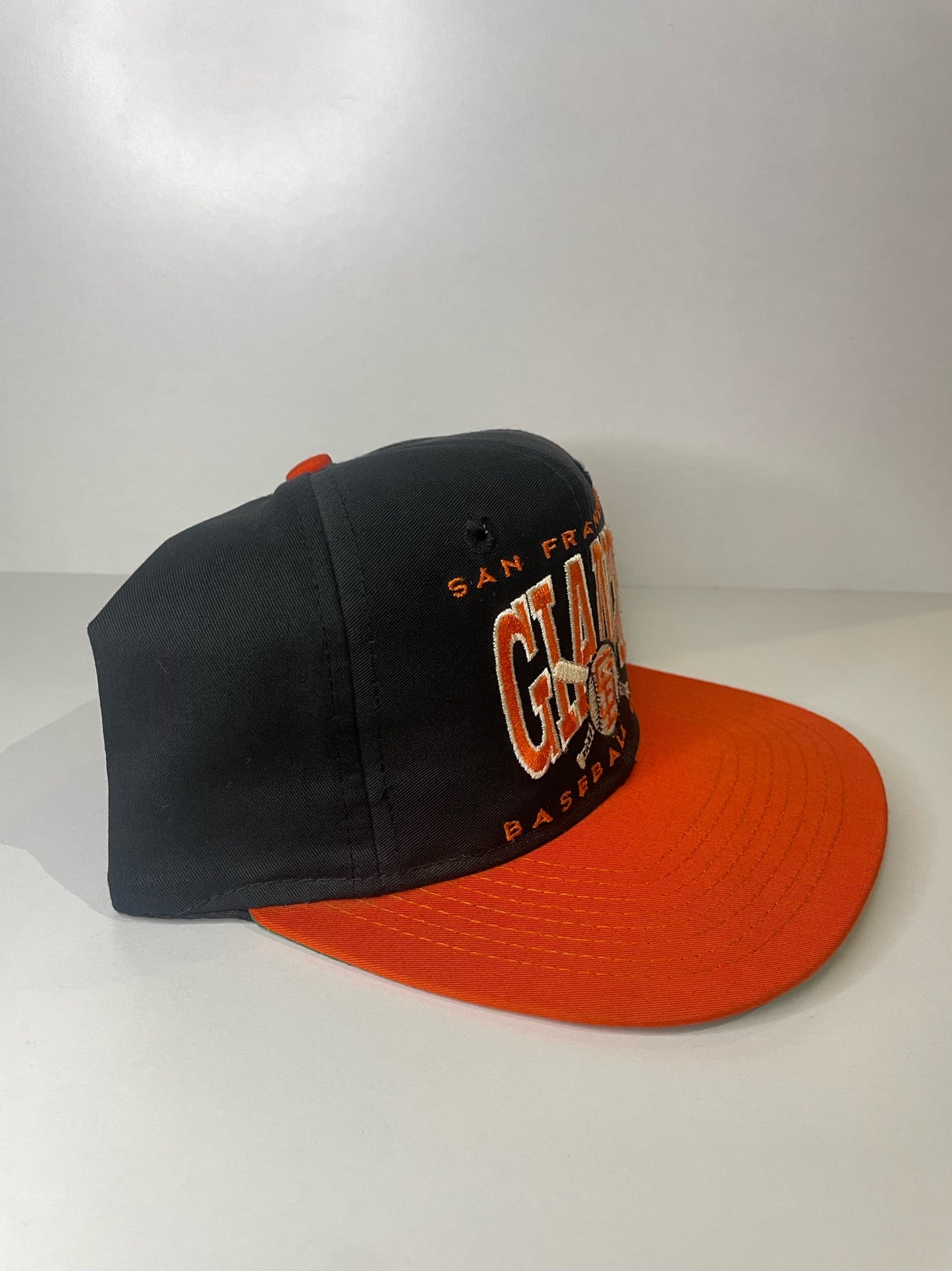 VINTAGE 90s SAN FRANCISCO GIANTS EDS WEST SNAPBACK CAP HAT