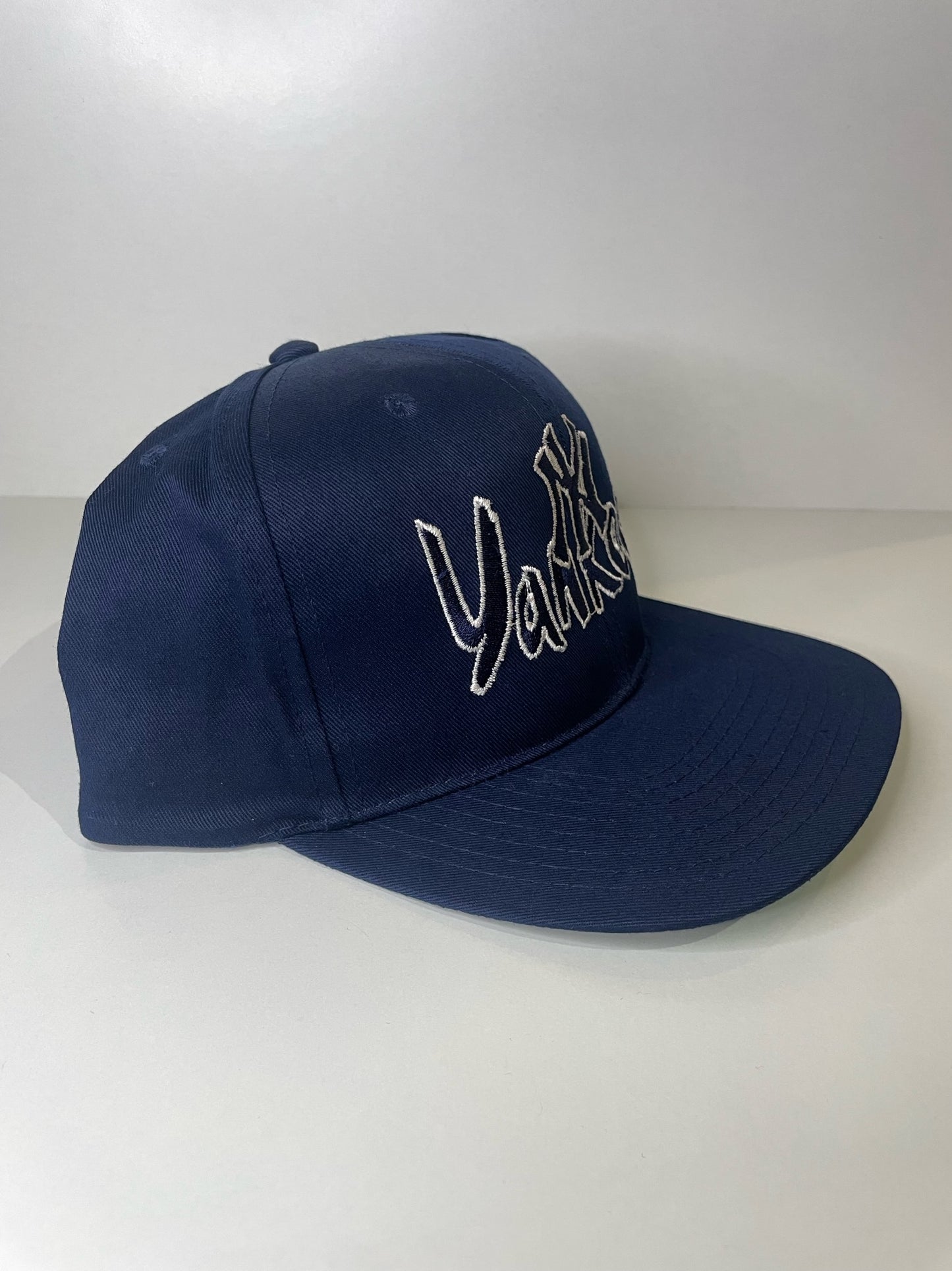 VINTAGE 90s NEW YORK YANKEES HEADMASTER SNAPBACK CAP HAT