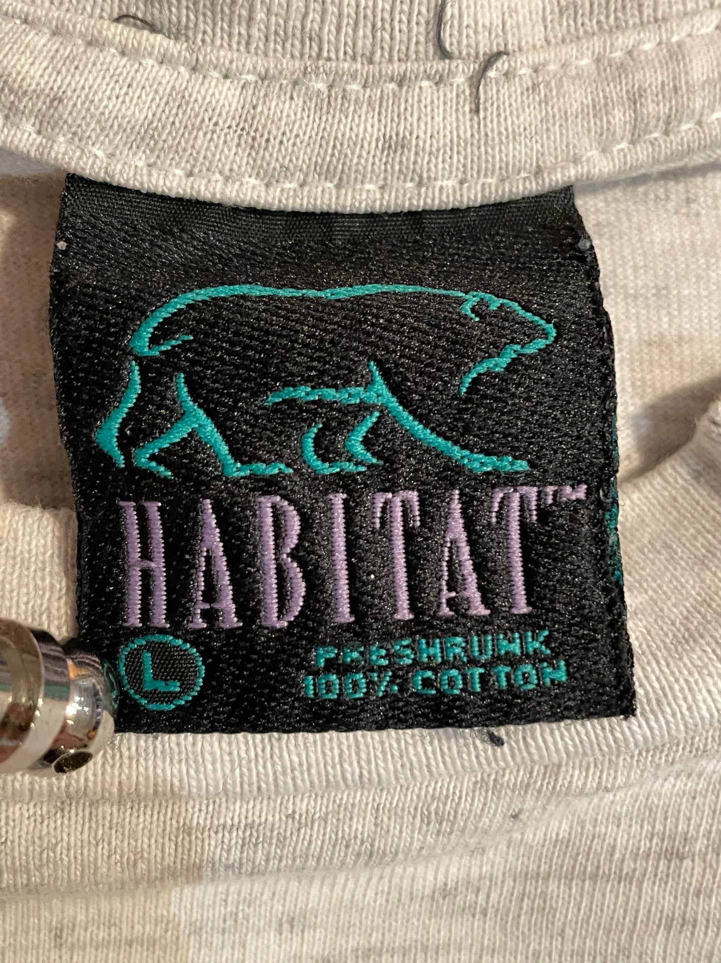 VINTAGE HABITAT XCIV NATIVE AMERICANS T-SHIRT  SZ: L