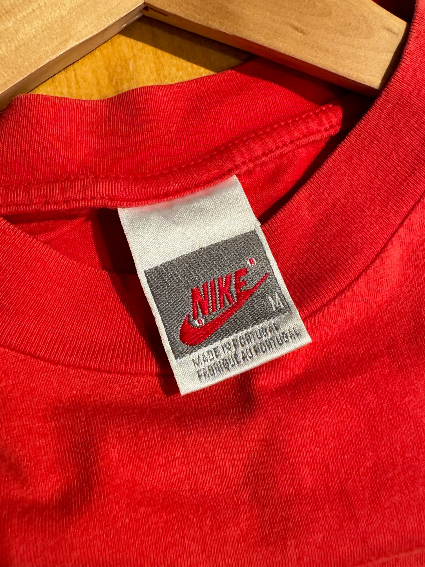 VINTAGE 90s NIKE AIR "JUST DO IT" T-SHIRT  SZ: M