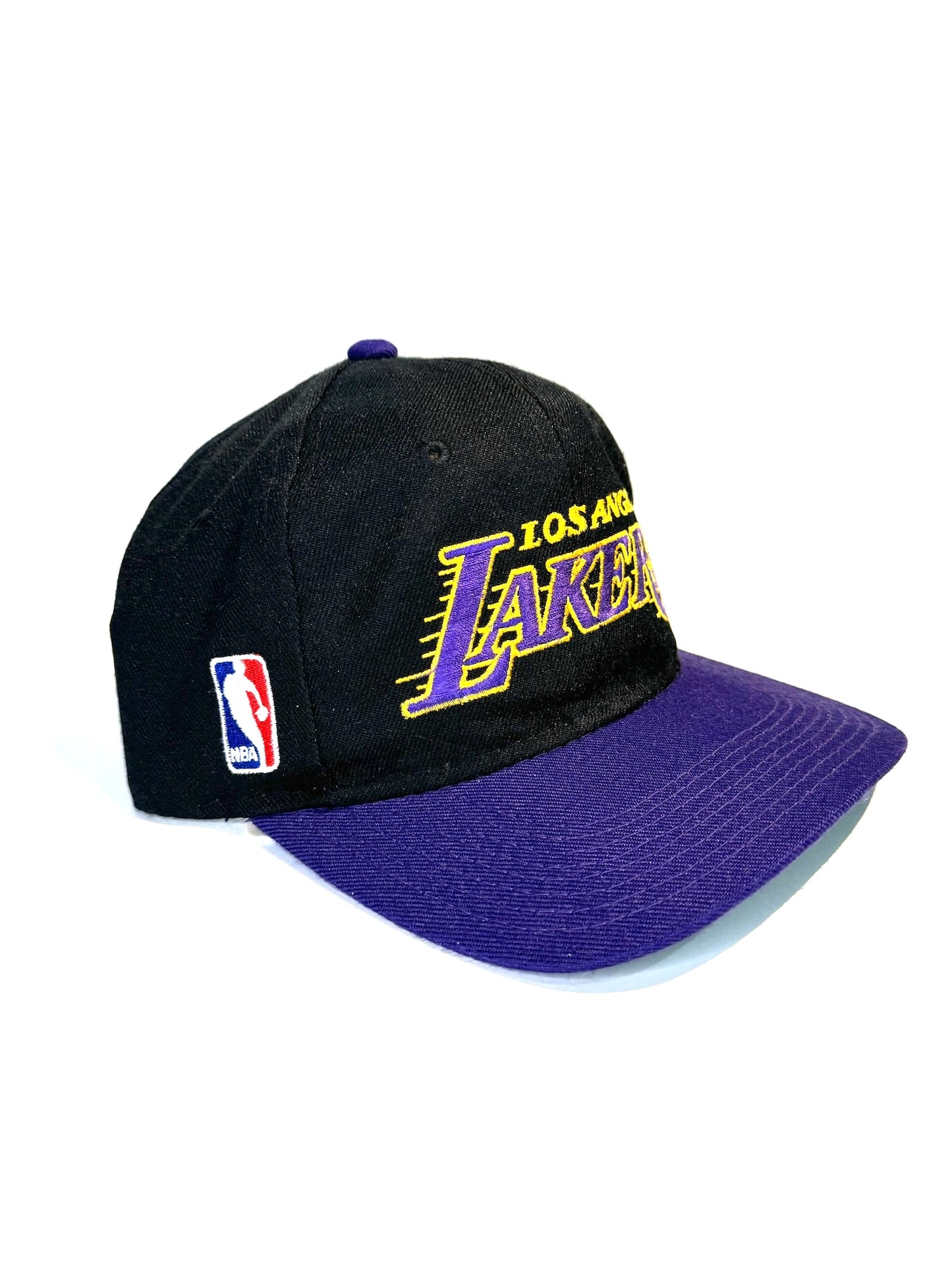 VINTAGE 90s LOS ANGELES LAKERS SPORTS SPECIALTIES SNAPBACK CAP HAT