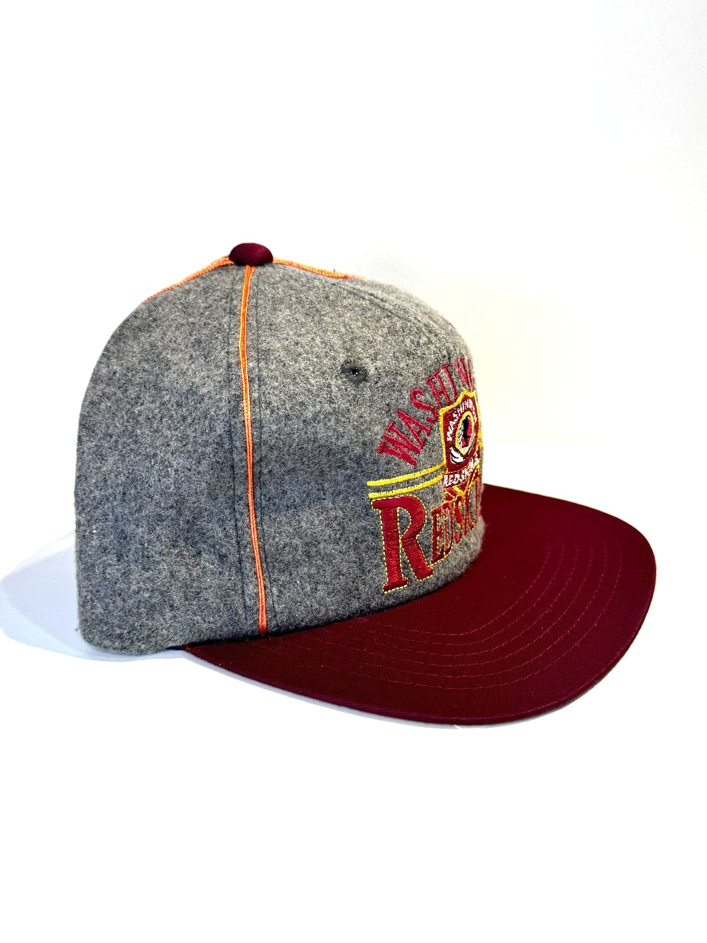 VINTAGE 90s WASHINGTON REDSKINS "WOOL" SNAPBACK CAP HAT