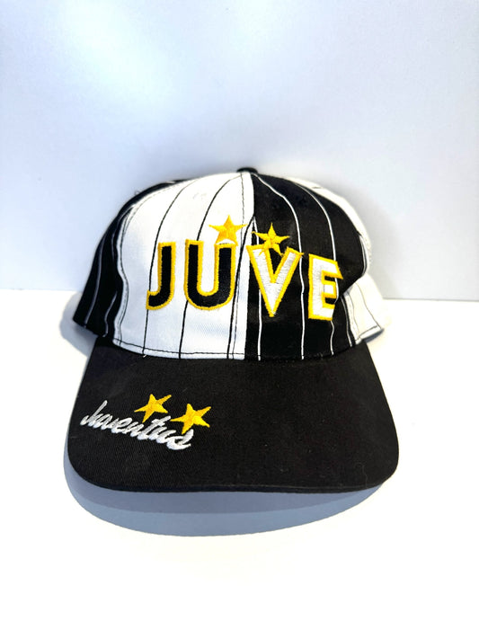 VINTAGE 90s JUVENTUS TURIN SOCCER SNAPBACK CAP HAT