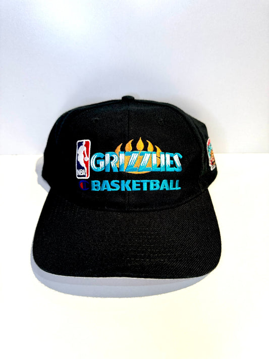 VINTAGE 90s VANCOUVER GRIZZLIES CHAMPION SNAPBACK CAP HAT