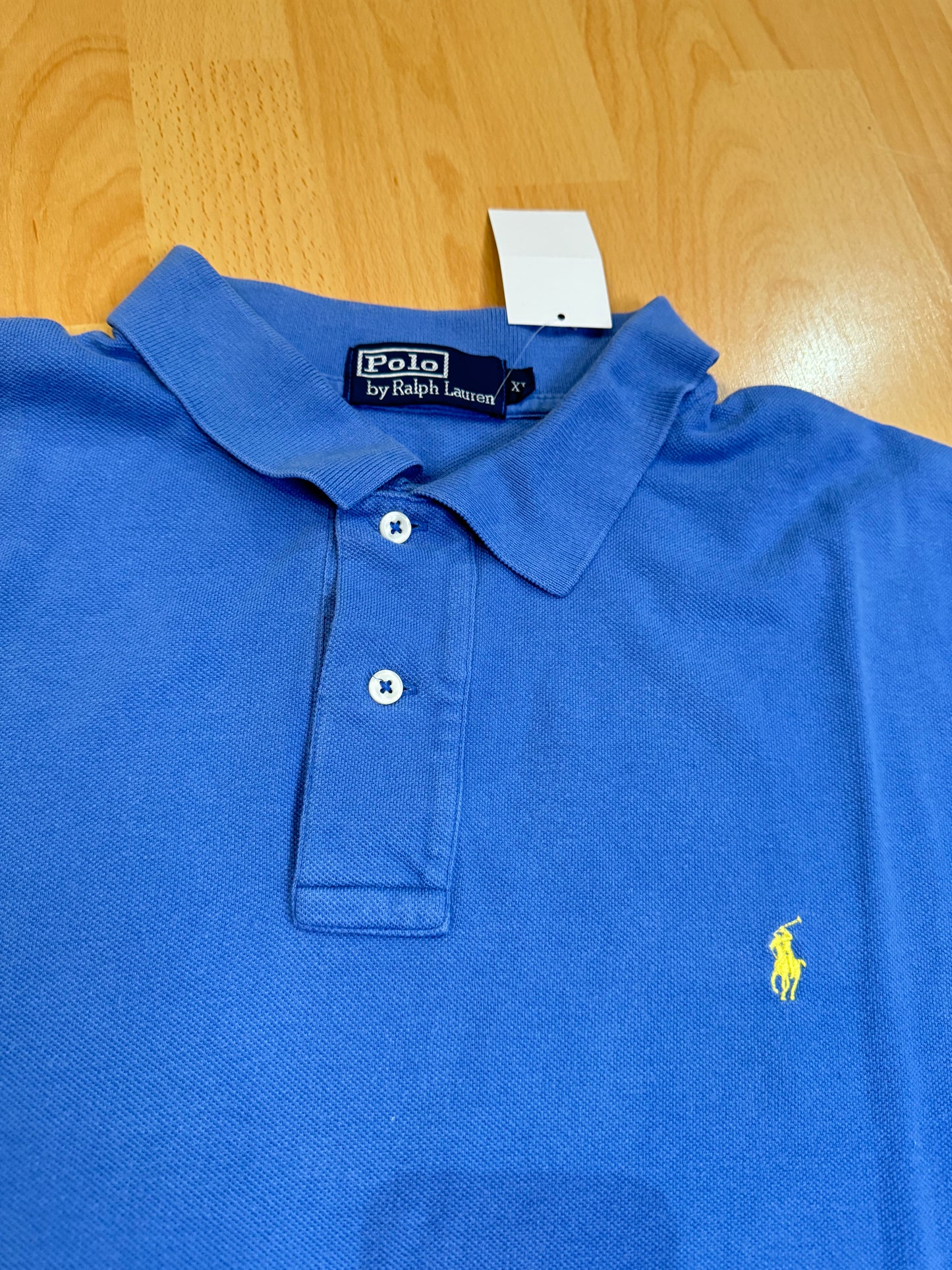 VINTAGE RALPH LAUREN POLO "BLUE"  SZ: XL