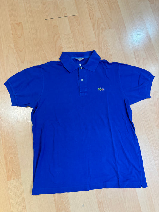 VINTAGE 80s LACOSTE "CHEMISE" MADE IN FRANCE POLO  SZ: 5 = L