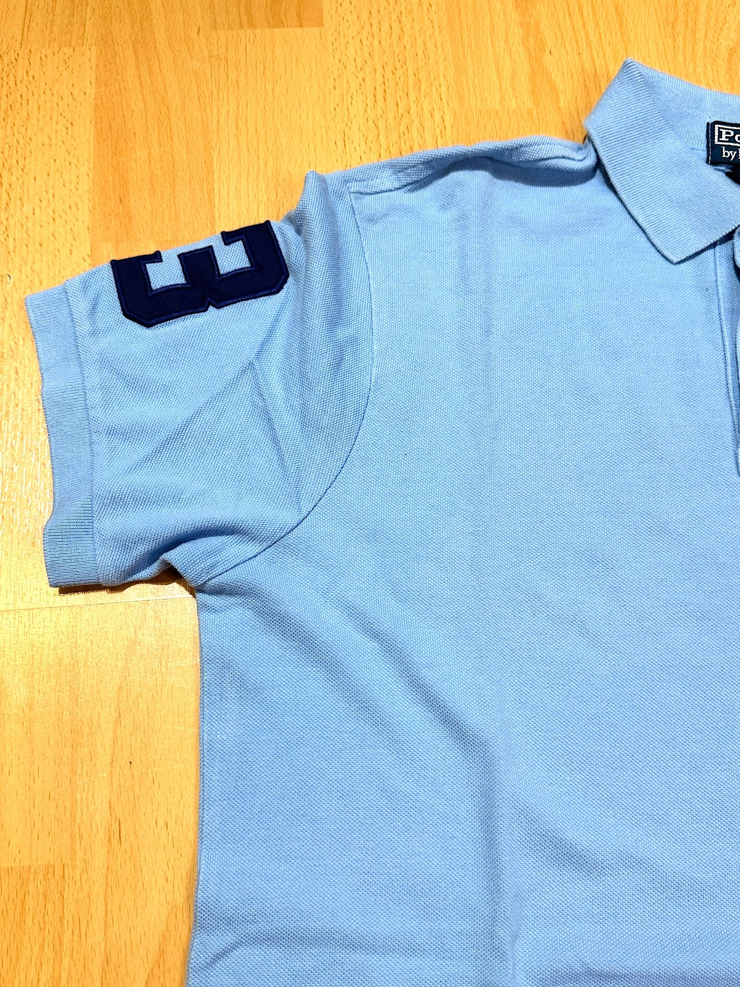 POLO RALPH LAUREN "SKY BLUE" BIG PONY POLO SZ: M