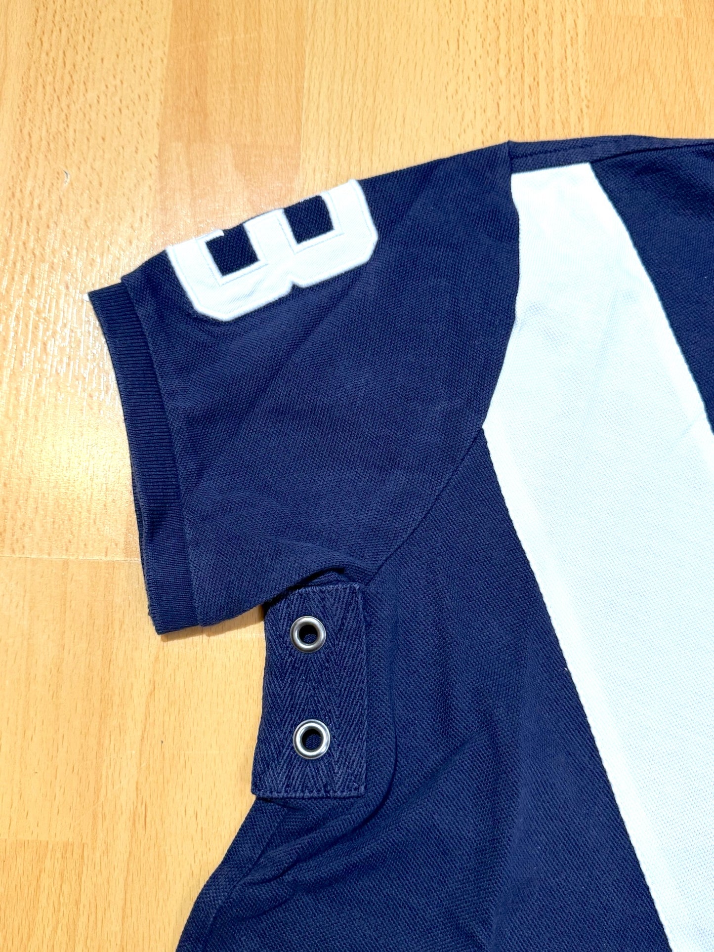 POLO RALPH LAUREN "NAVY" RUGBY BIG PONY POLO SZ: M