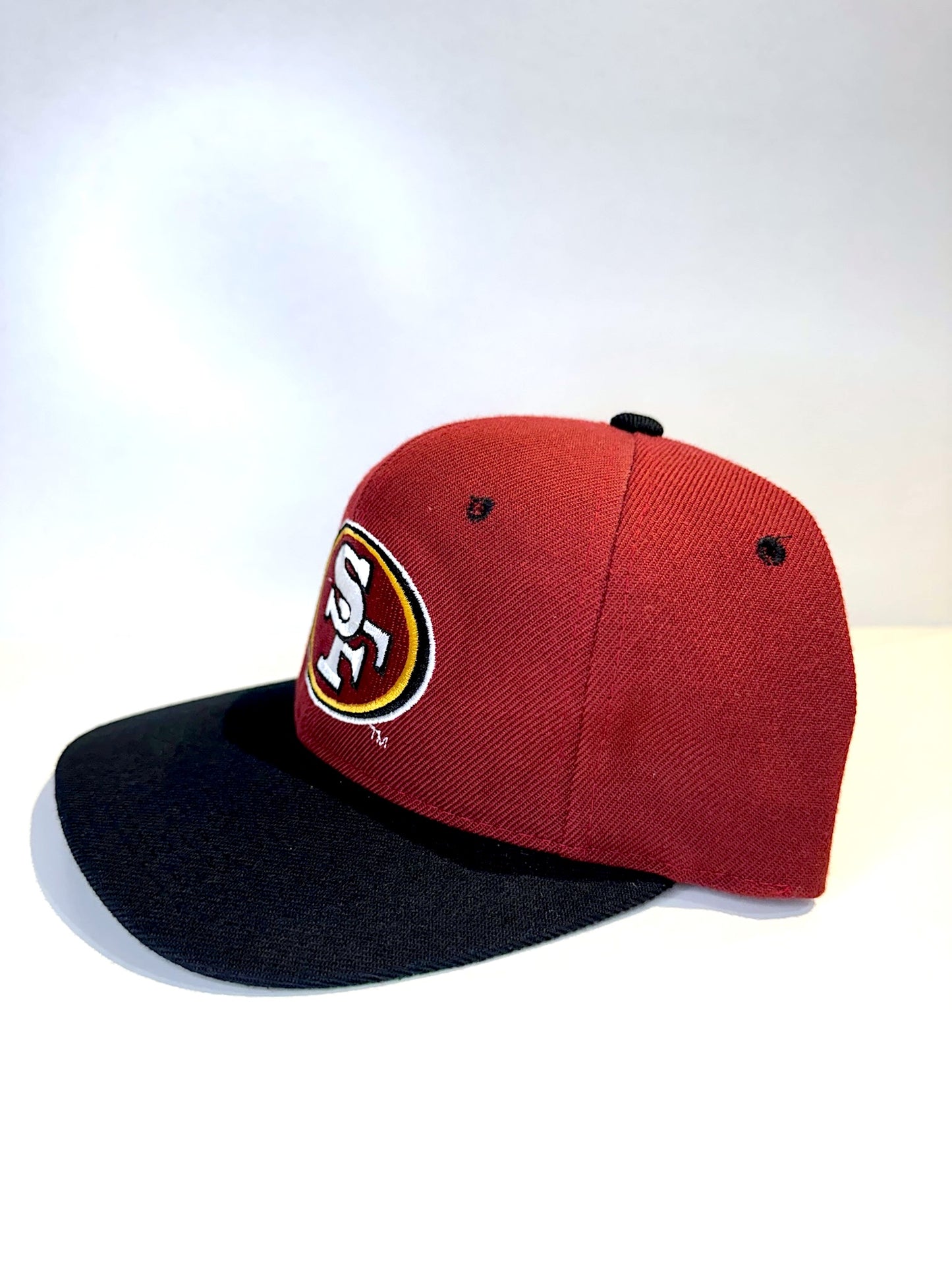 VINTAGE 90s SAN FRANCISCO 49ERS ANI "WOOL" SNAPBACK CAP HAT