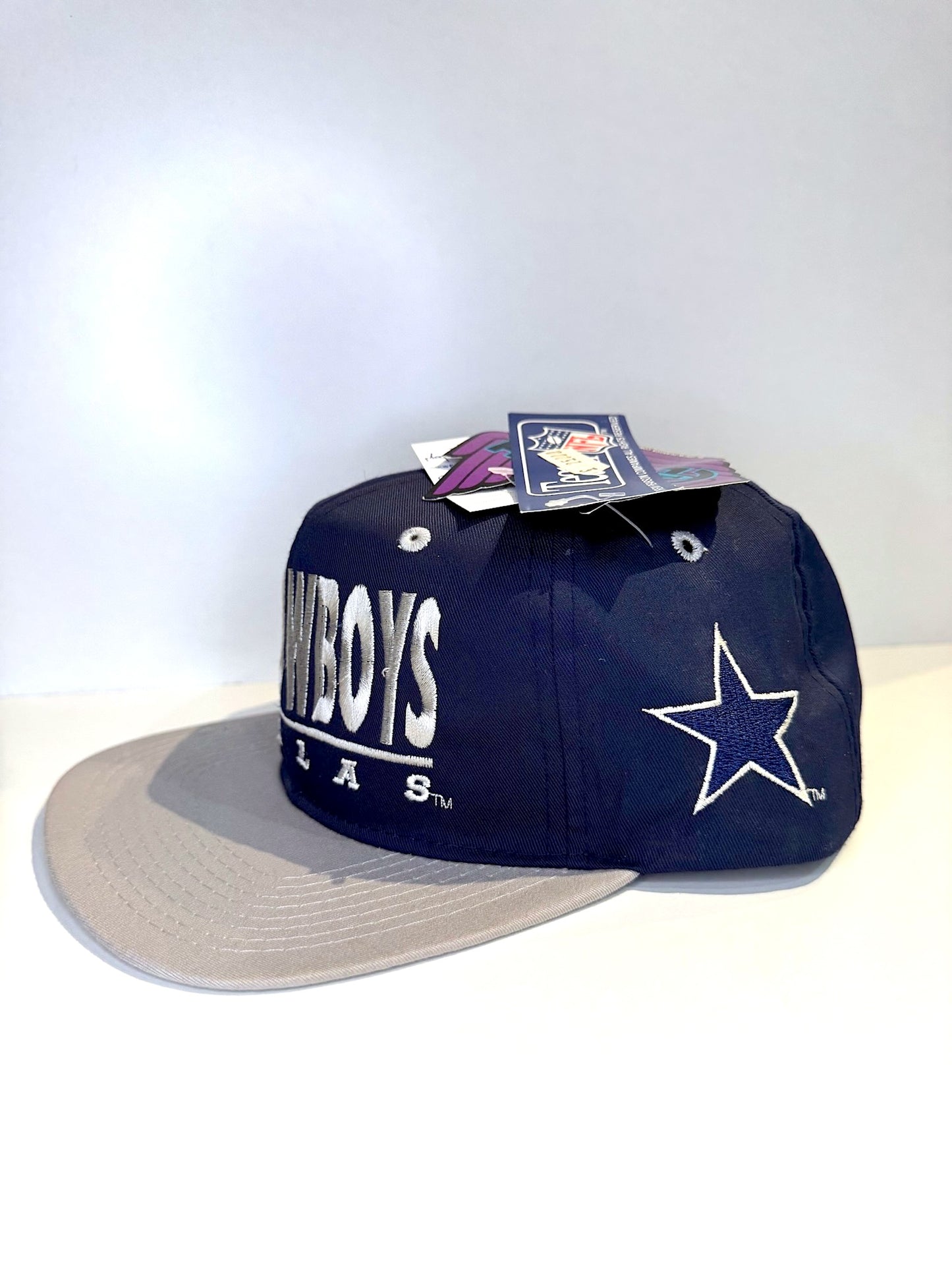 "DS" VINTAGE 90s DALLAS COWBOYS DREW PEARSON SNAPBACK CAP HAT