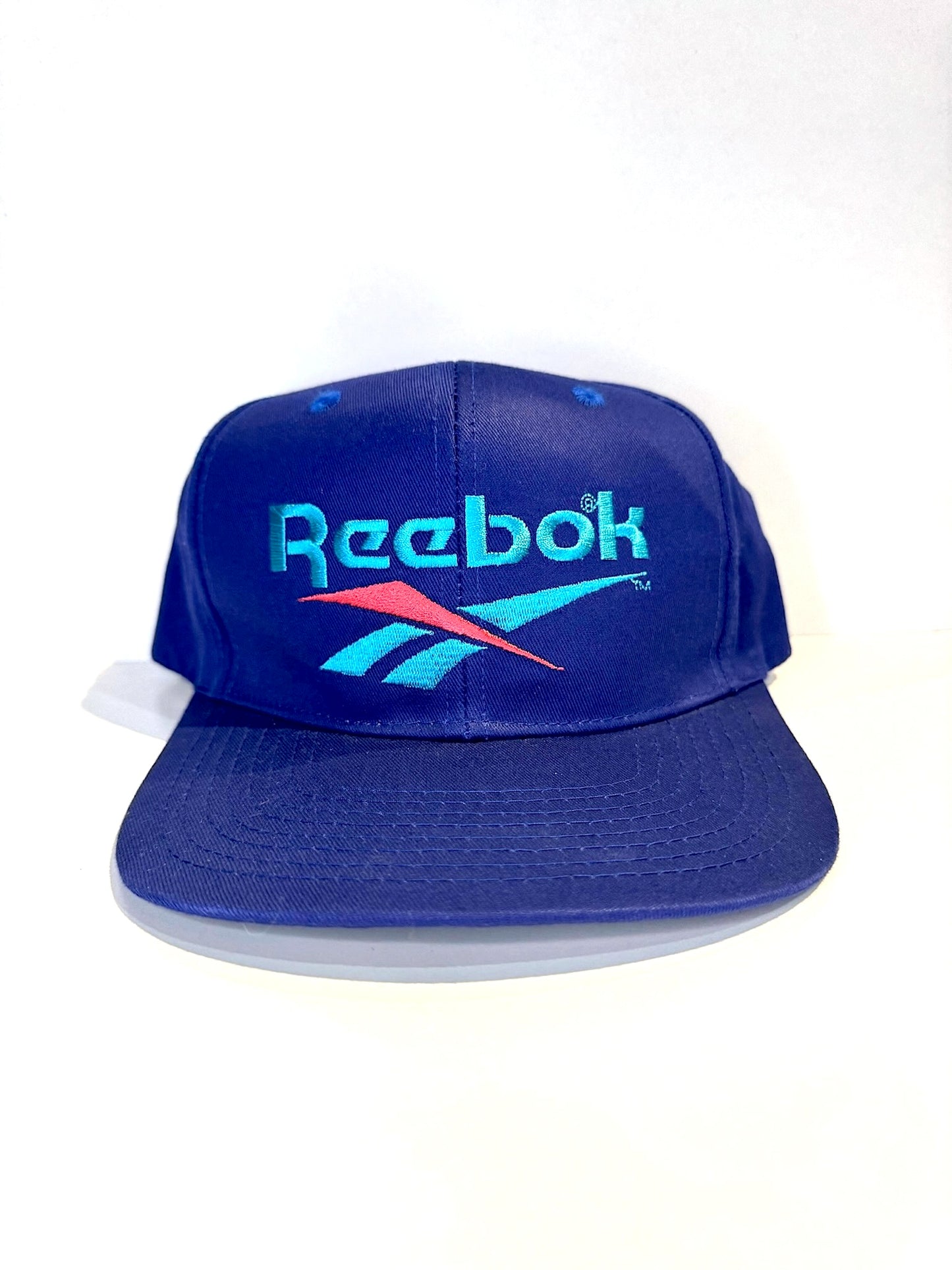 VINTAGE 90s REEBOK "BIG LOGO" SNAPBACK CAP HAT