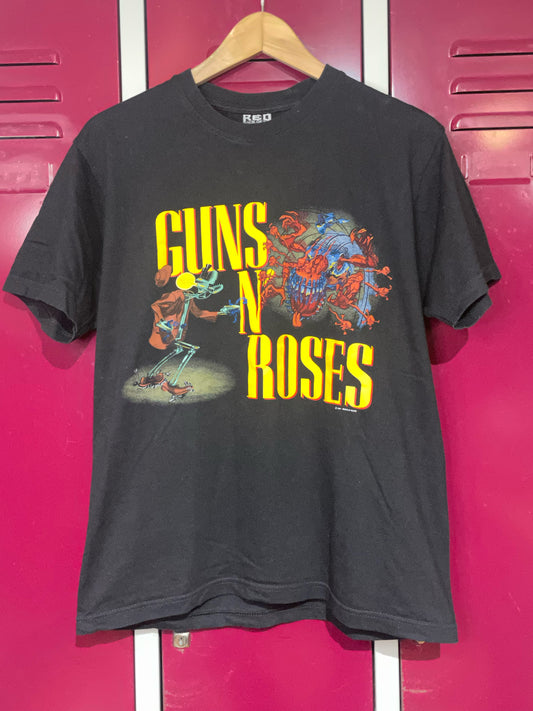 VINTAGE 00s REPRINT 1987 GUNS N' ROSES MUSIC BAND T-SHIRT  SZ: M