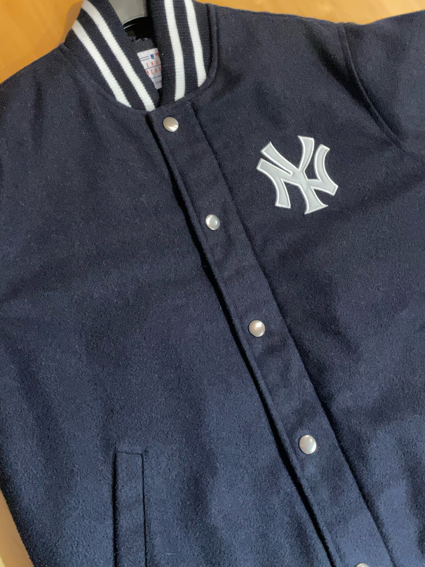 NEW YORK YANKEES GIII SPORTS MLB VARSITY JACKET  SZ: M