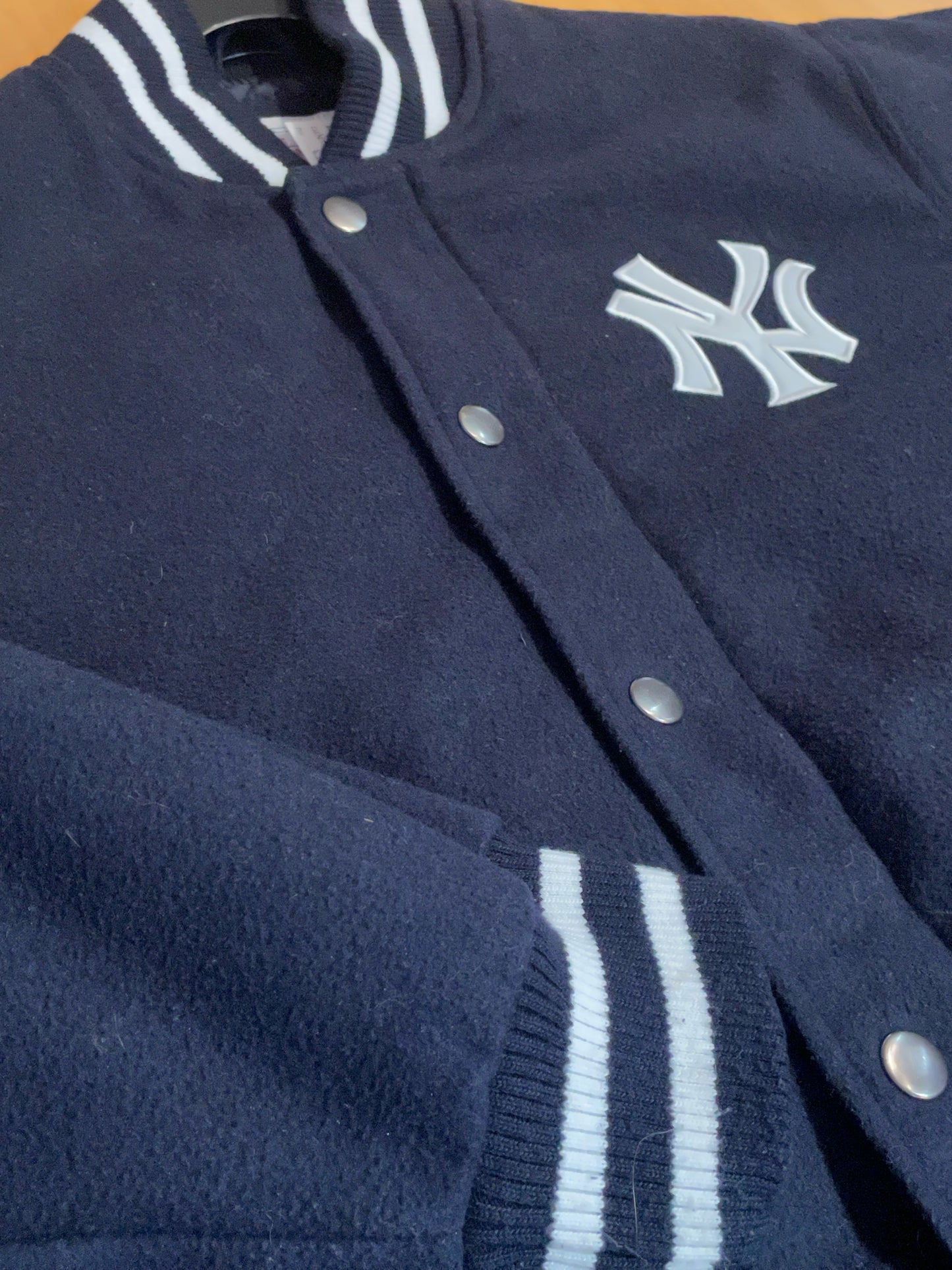 NEW YORK YANKEES GIII SPORTS MLB VARSITY JACKET  SZ: M