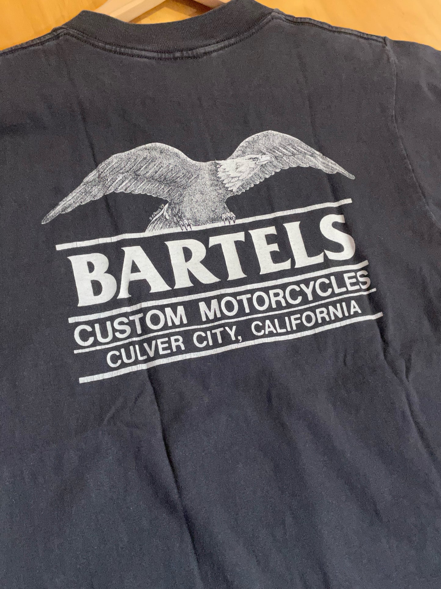 VINTAGE 90s BARTELS CUSTOM MOTORCYCLES T-SHIRT  SZ: M