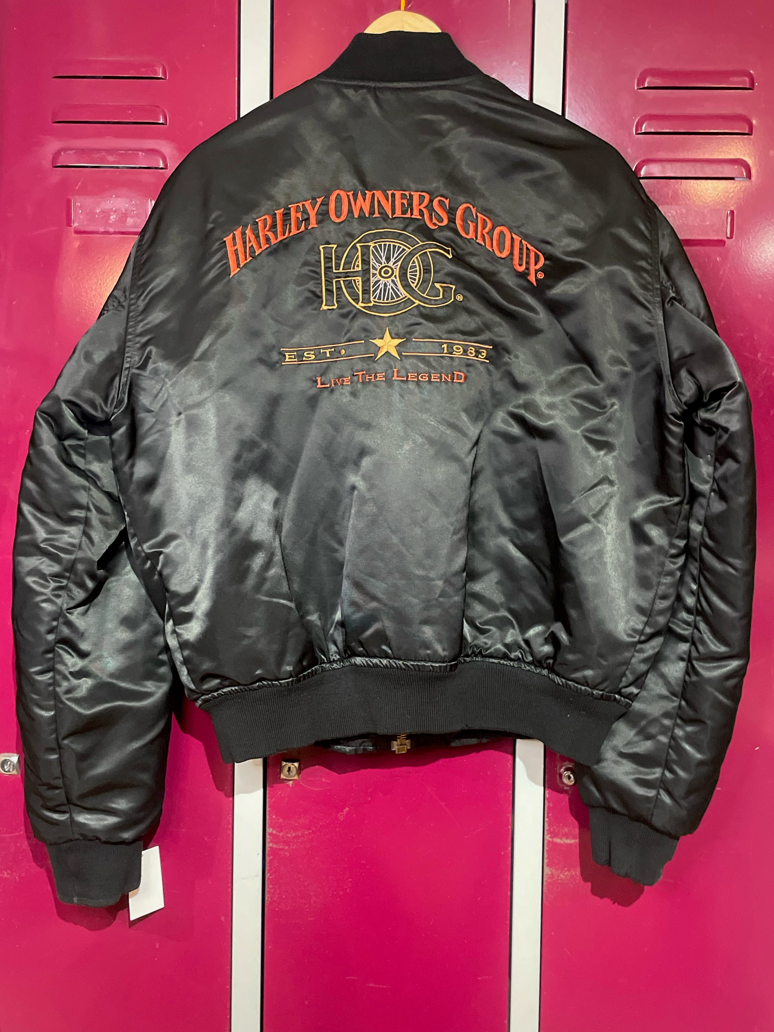 Vintage Harley-Davidson Harley Owner's Group newest Nylon Jacket- Size Large