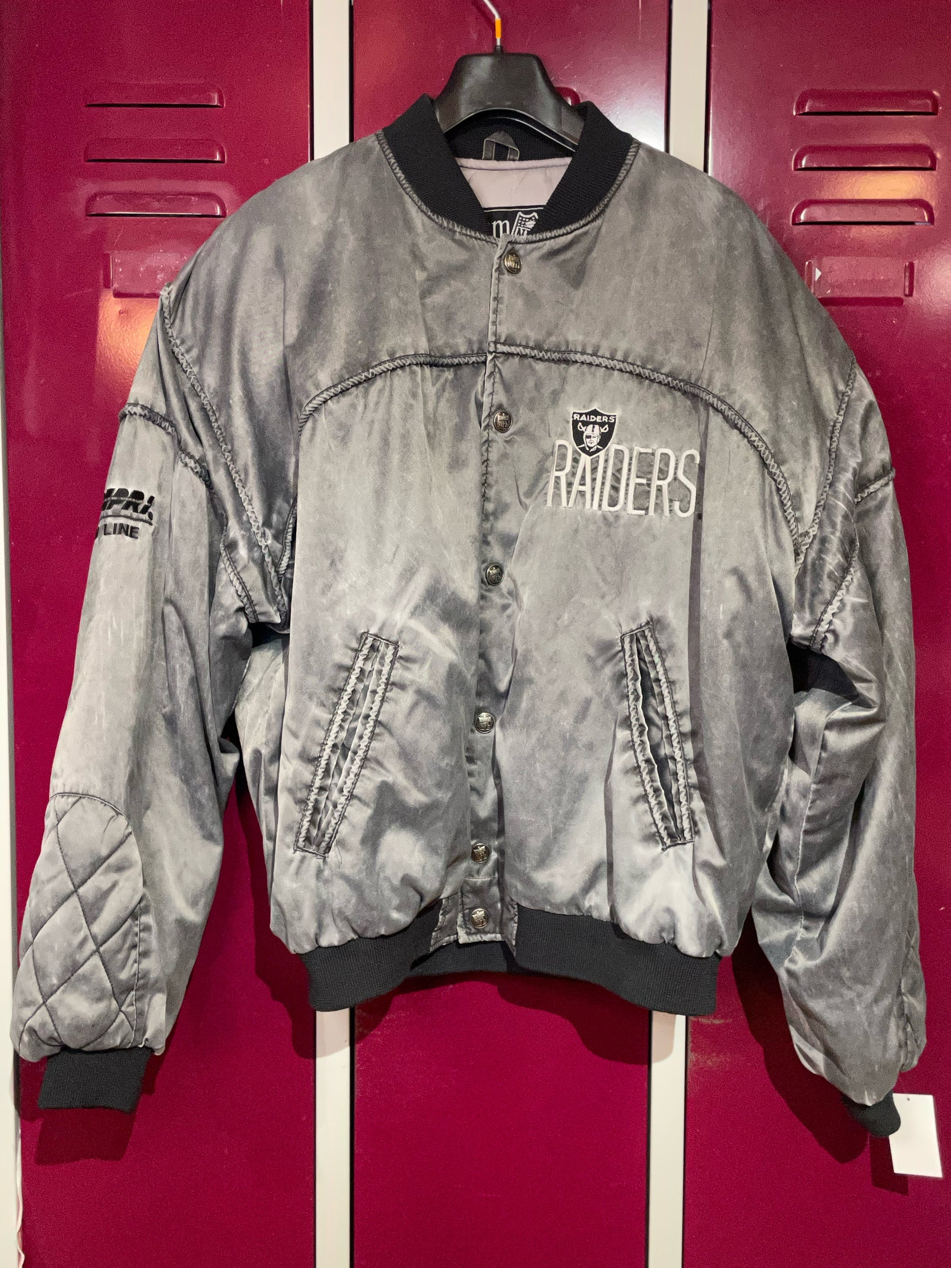 Starter Los Angeles Raiders NFL Vintage 90s Jacket Size L -  Sweden