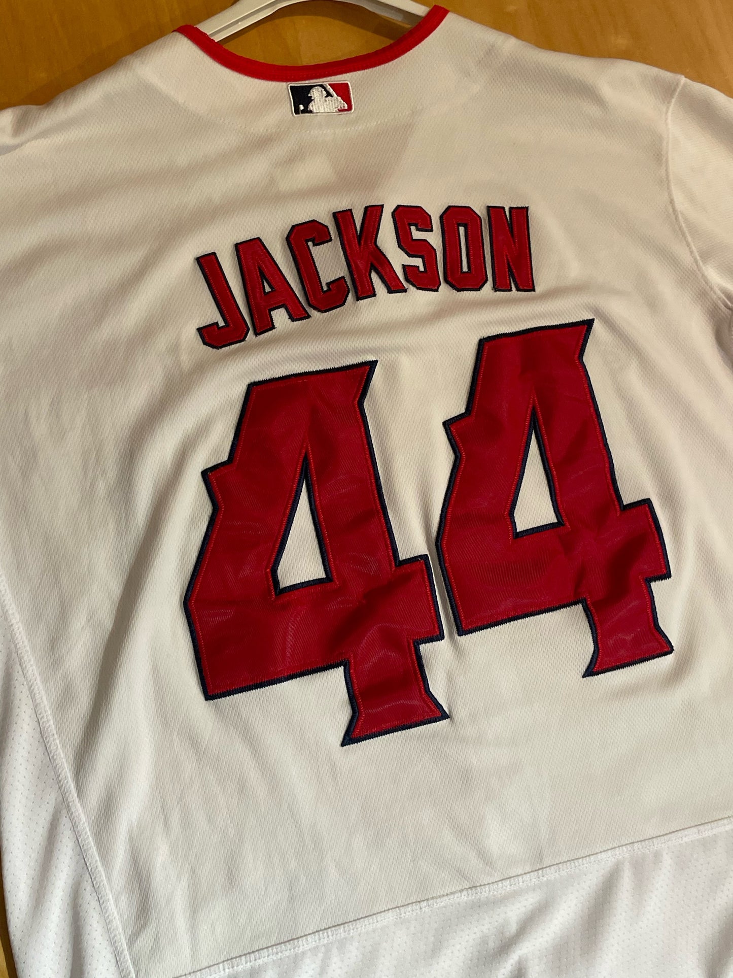 MAJESTIC LOS ANGELES ANGELS "JACKSON" MLB BASEBALL JERSEY  SZ: 40=M