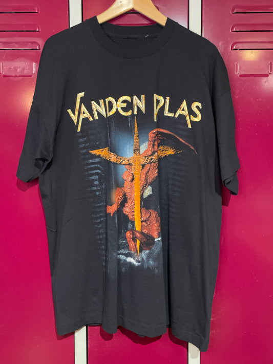 VINTAGE 1997 VANDEN PLAS "THE GOD THING" MUSIC BAND T-SHIRT  SZ: XL