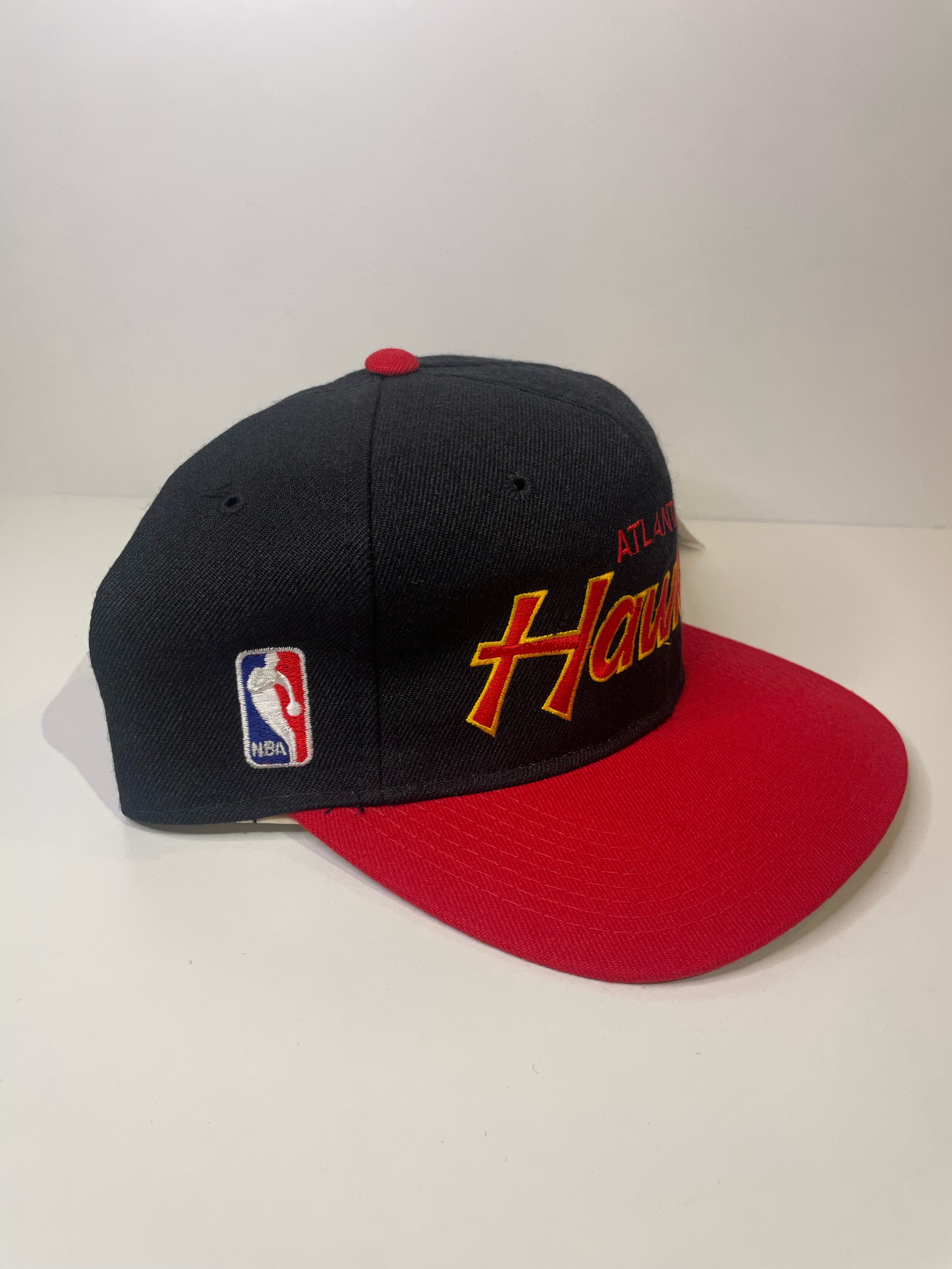 Vintage 1990s NBA high quality Atlanta Hawks Snapback Hat