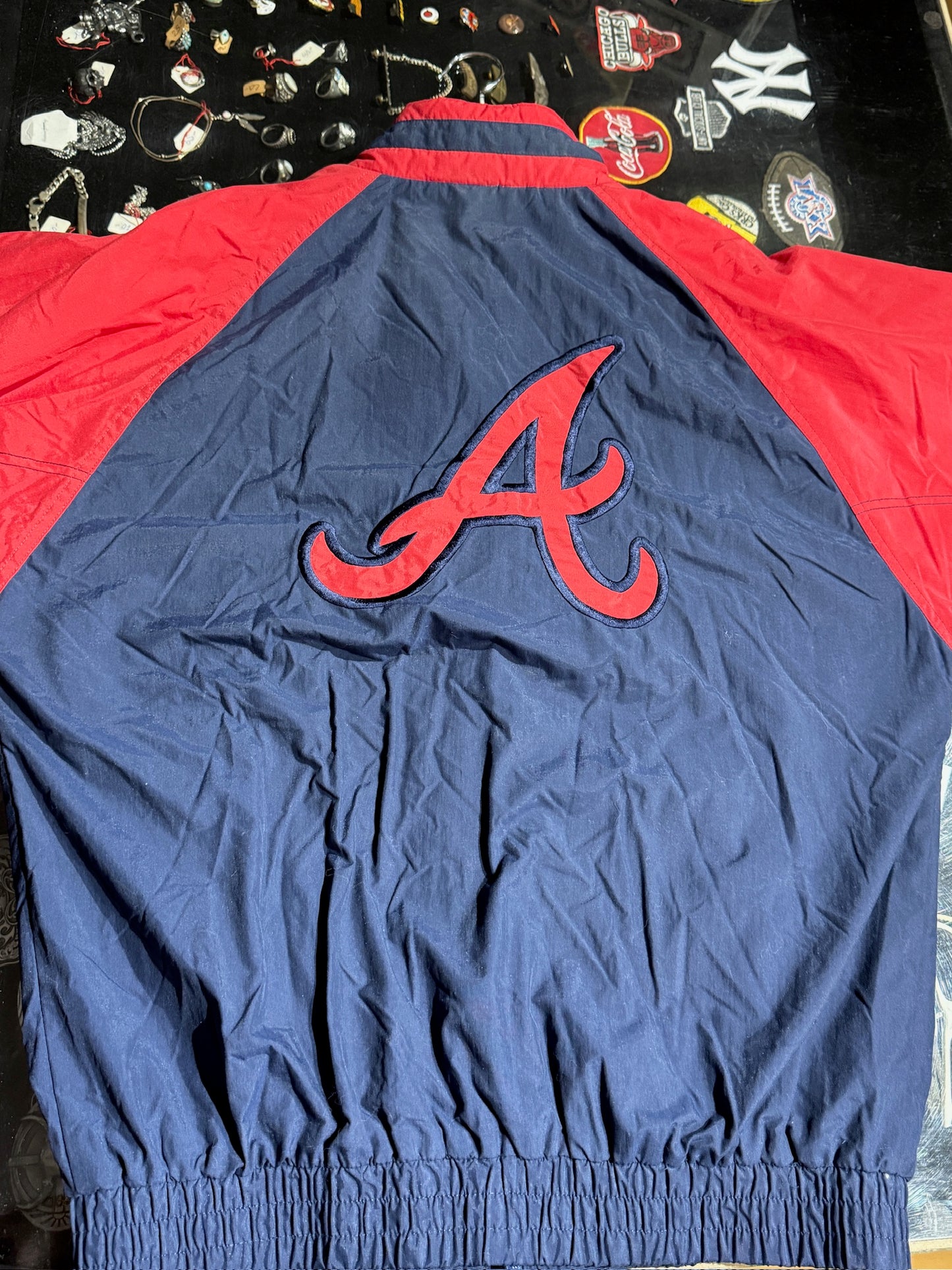 VINTAGE APEX ONE ATLANTA BRAVES JACKET  SZ: M