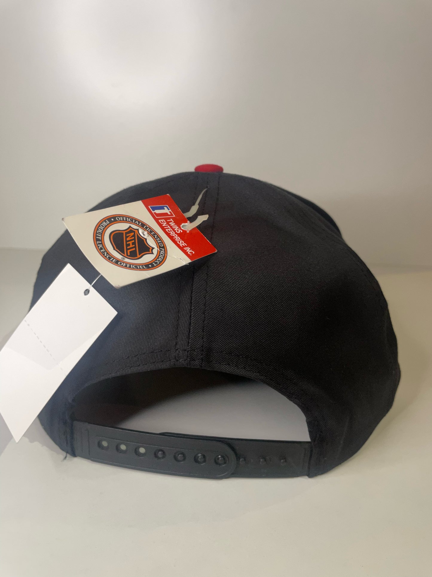 "DS" VINTAGE 90s CHICAGO BLACKHAWKS TWINS SNAPBACK CAP HAT