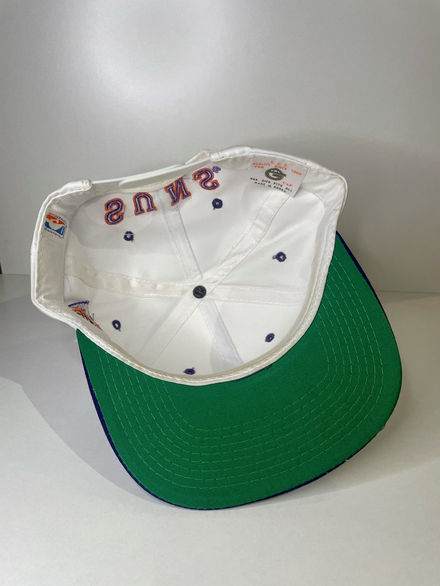 VINTAGE 90s PHOENIX SUNS THE G CAP SNAPBACK CAP HAT