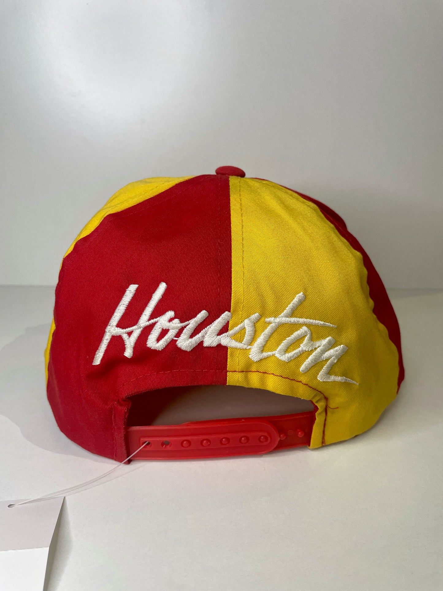 VINTAGE 90s HOUSTON ROCKETS AJD SNAPBACK CAP HAT