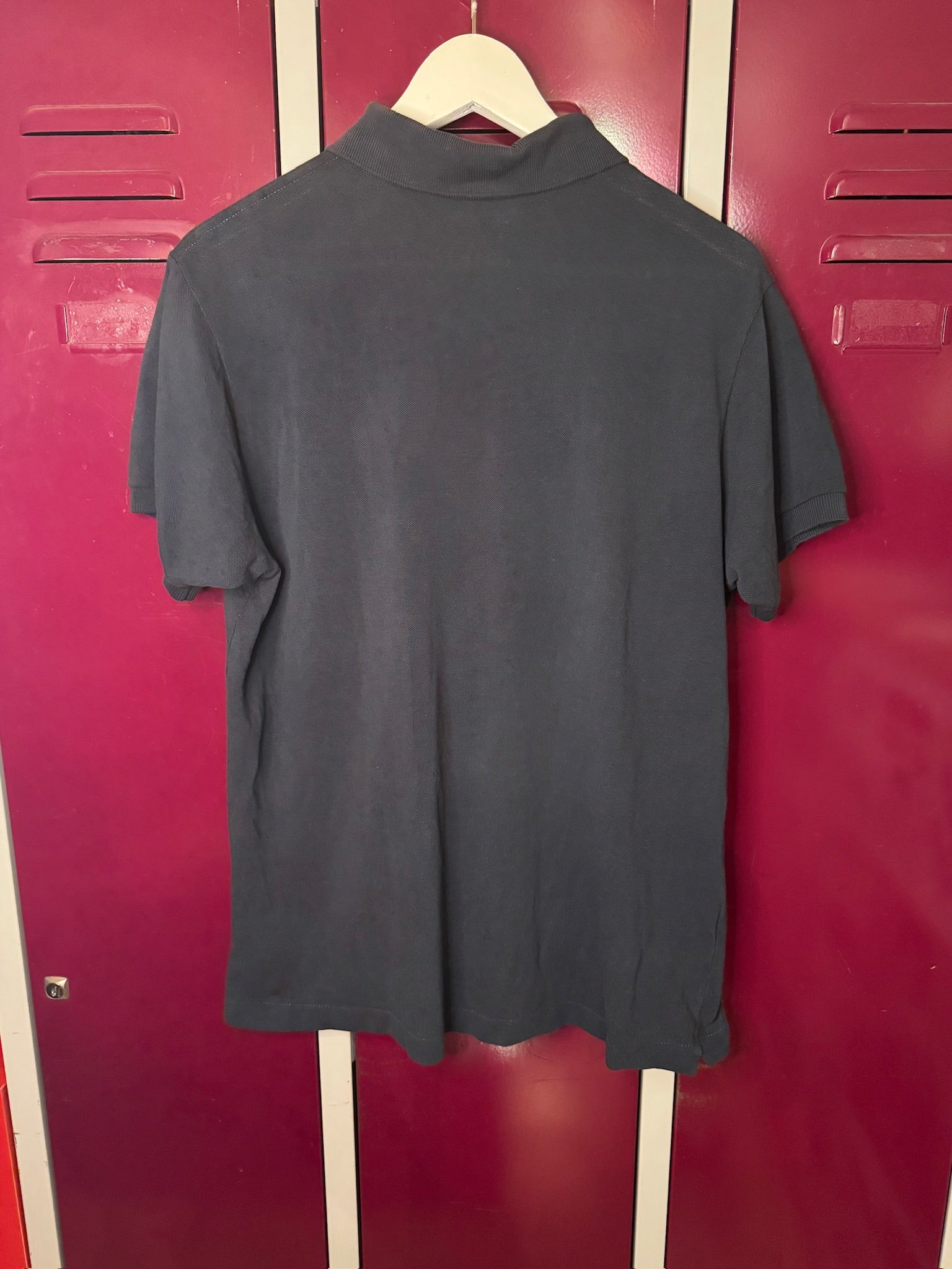 80s Vintage CHEMISE LACOSTE ダークグレー ポロシャツ 80s CHEMISE LACOSTE ニット ポロシャツ ブラック - メルカリ