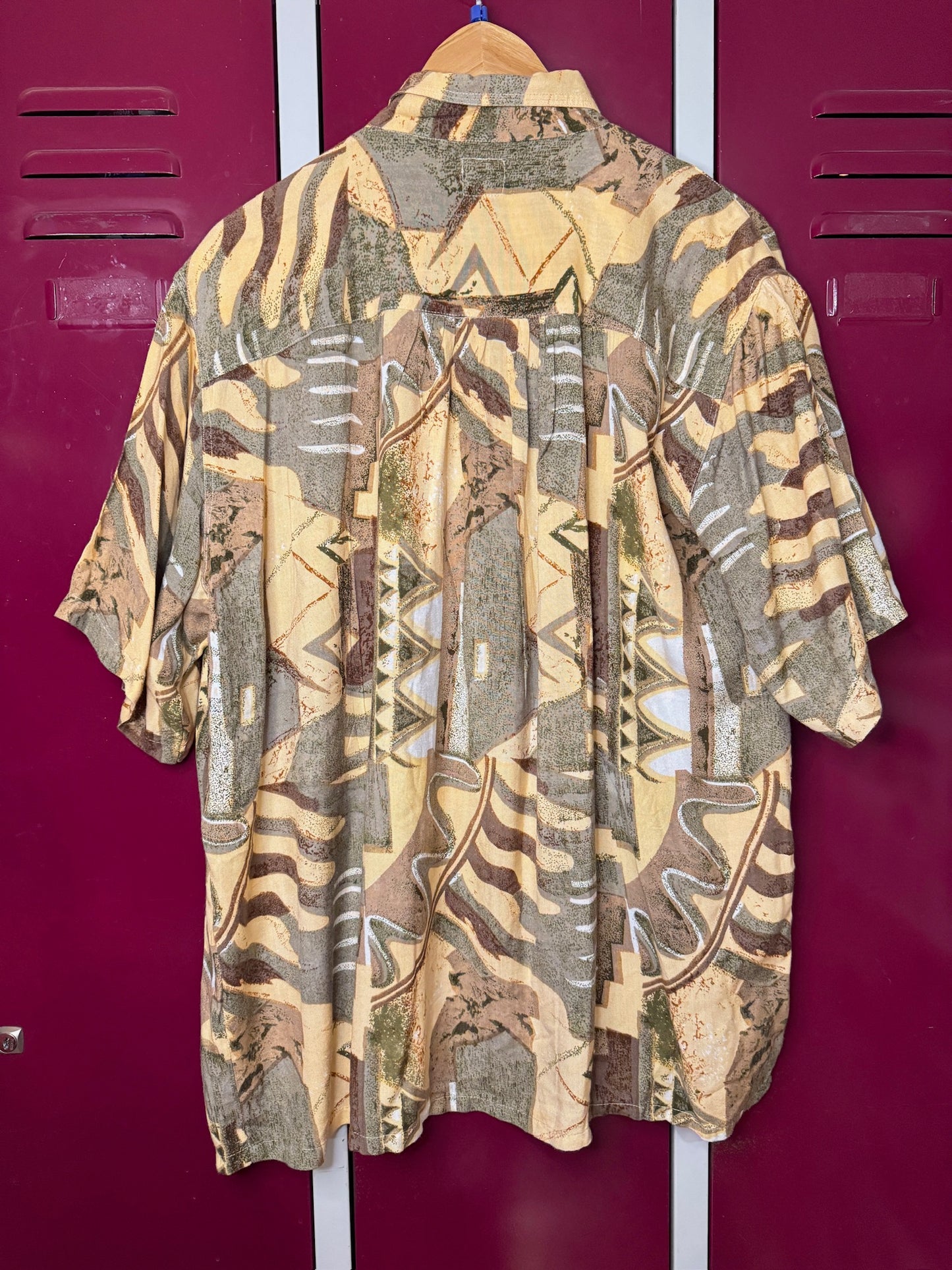 VINTAGE PICDOR OVERSIZE SHORT SLEEVES SHIRT  SZ: XL