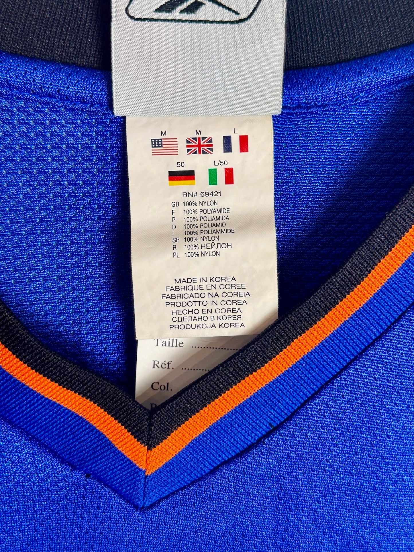 REEBOK NEW YORK KNICKS "STEPHON MARBURY" NBA JERSEY  SZ: M
