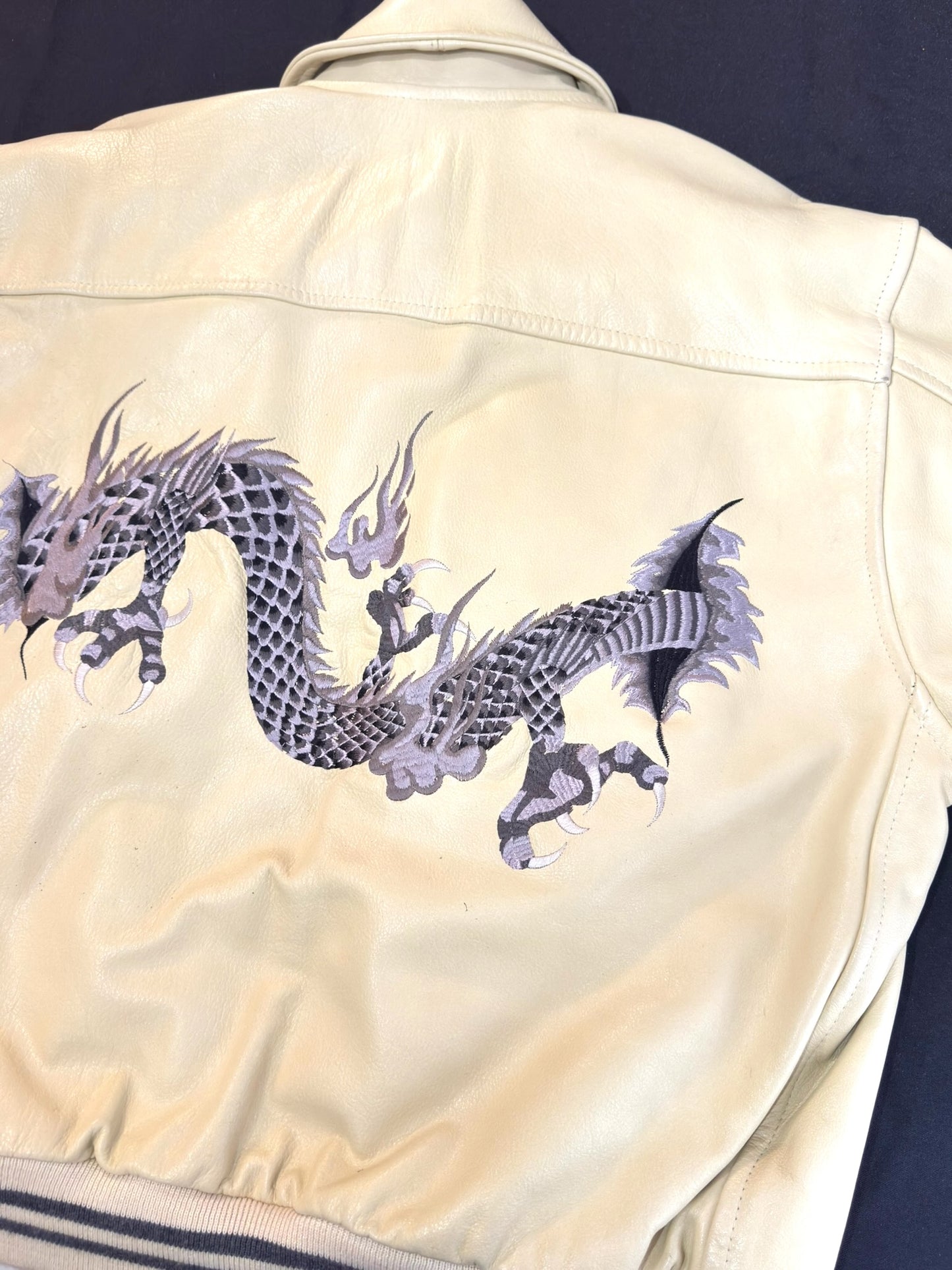 REDSKINS COHIBA "DRAGON" VARSITY JACKET  SZ: XL