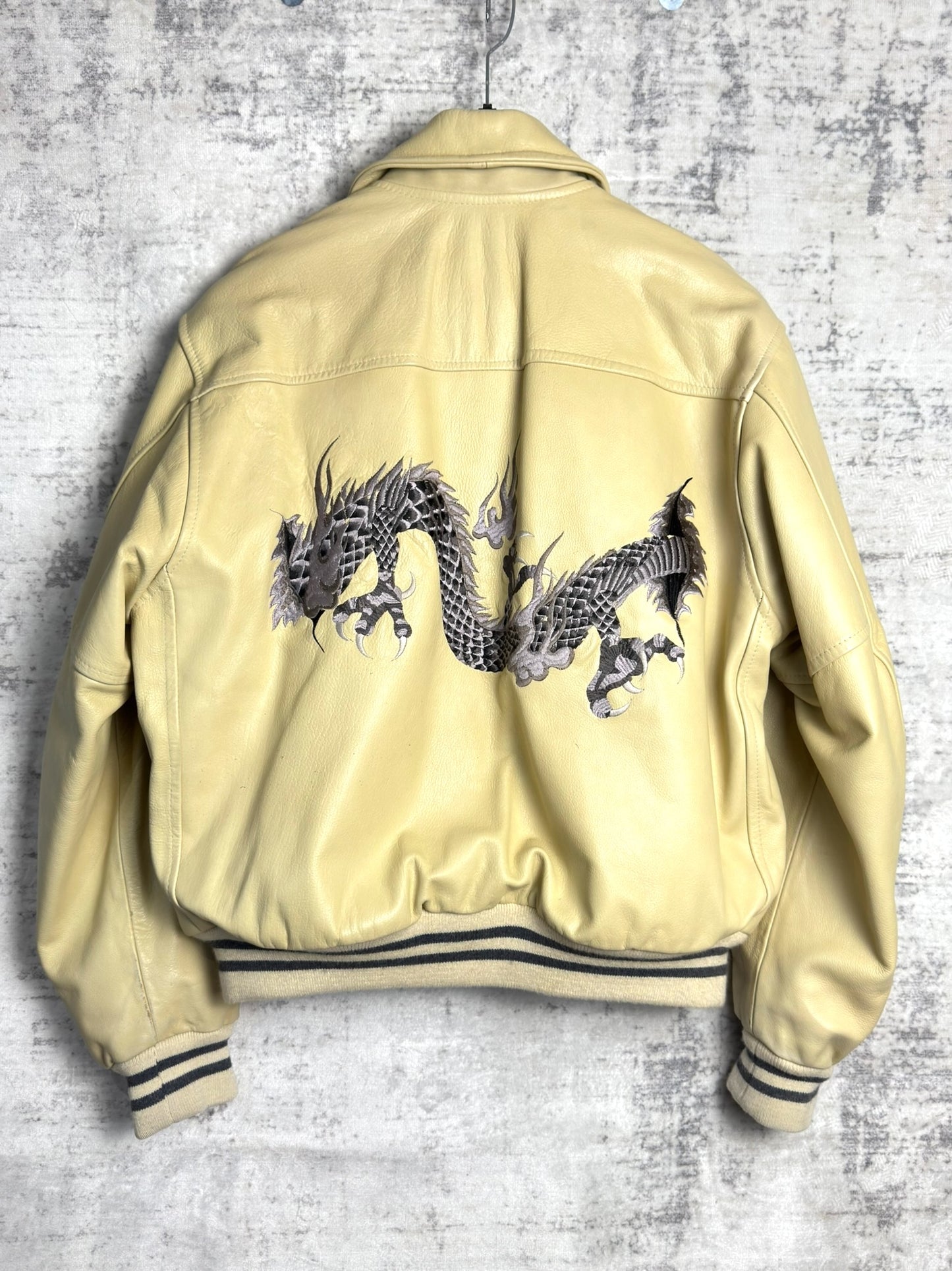 REDSKINS COHIBA "DRAGON" VARSITY JACKET  SZ: XL