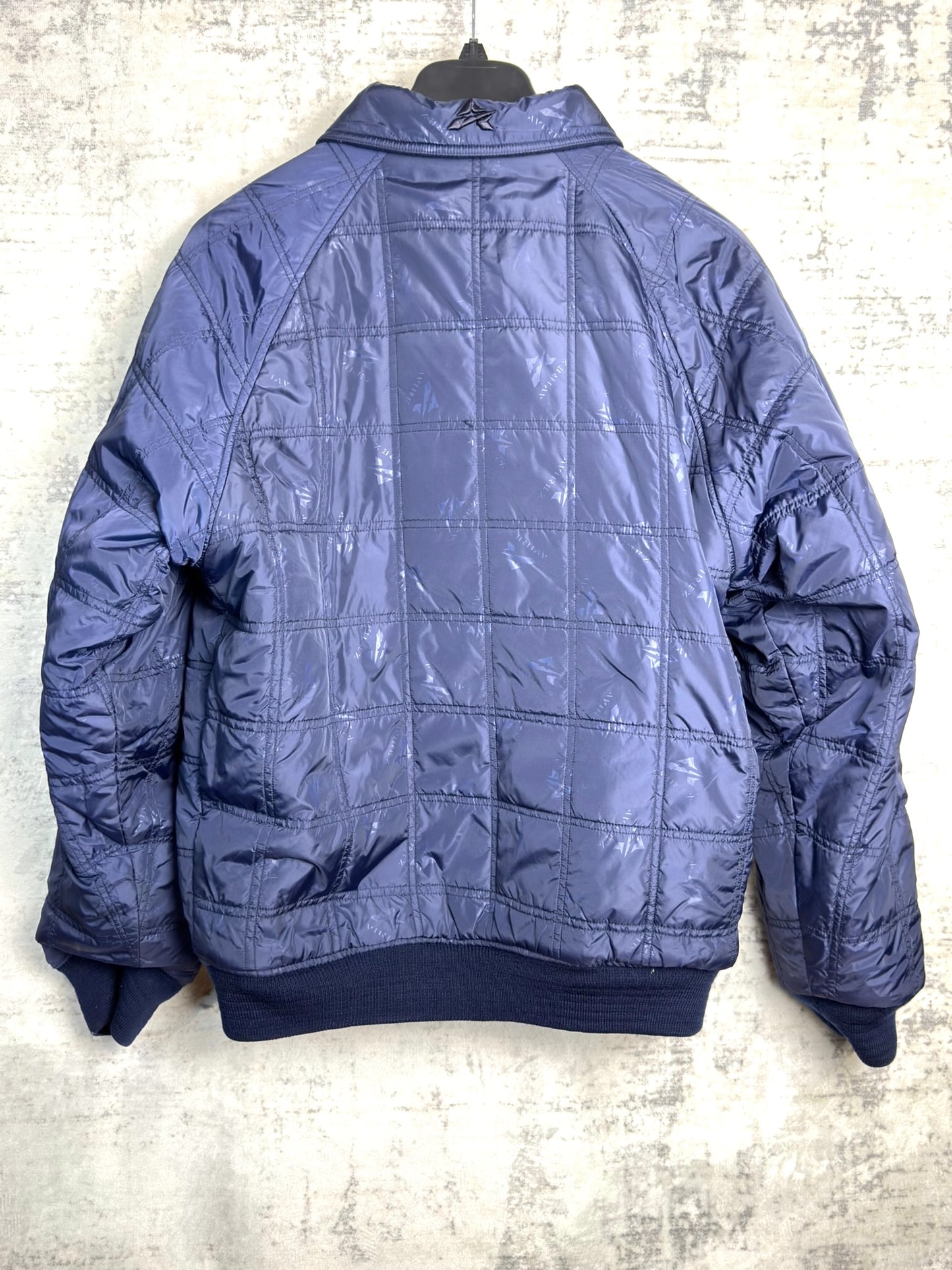 Y2K AVIREX ACADEMY "REVERSIBLE" JACKET SZ: S = L