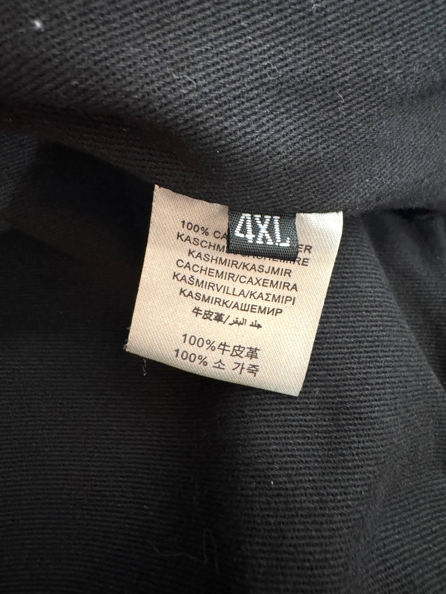 USS TAF TYPE A-1 LEATHER FLIGHT JACKET  SZ: XL