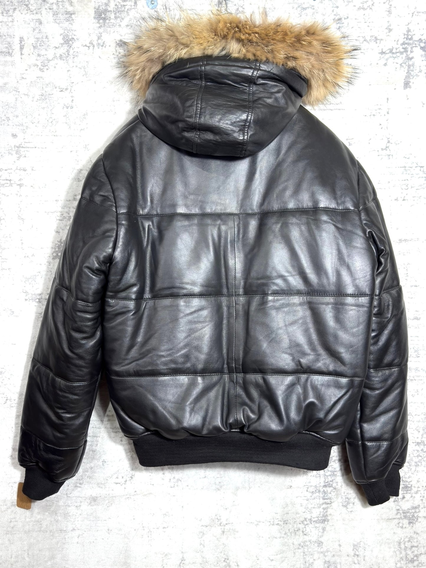 SCHOTT N.Y.C "LC 950" LEATHER GOOSE JACKET  SZ: L (NEW WITH TAG)