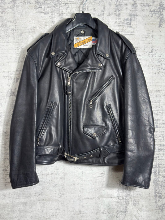 VINTAGE SCHOTT N.Y.C 118 PERFECTO JACKET  SZ: 44