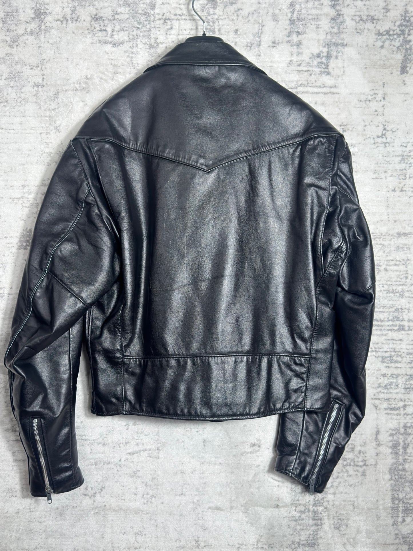 VINTAGE 80s SCHOTT N.Y.C 516 PERFECTO JACKET  SZ: 42