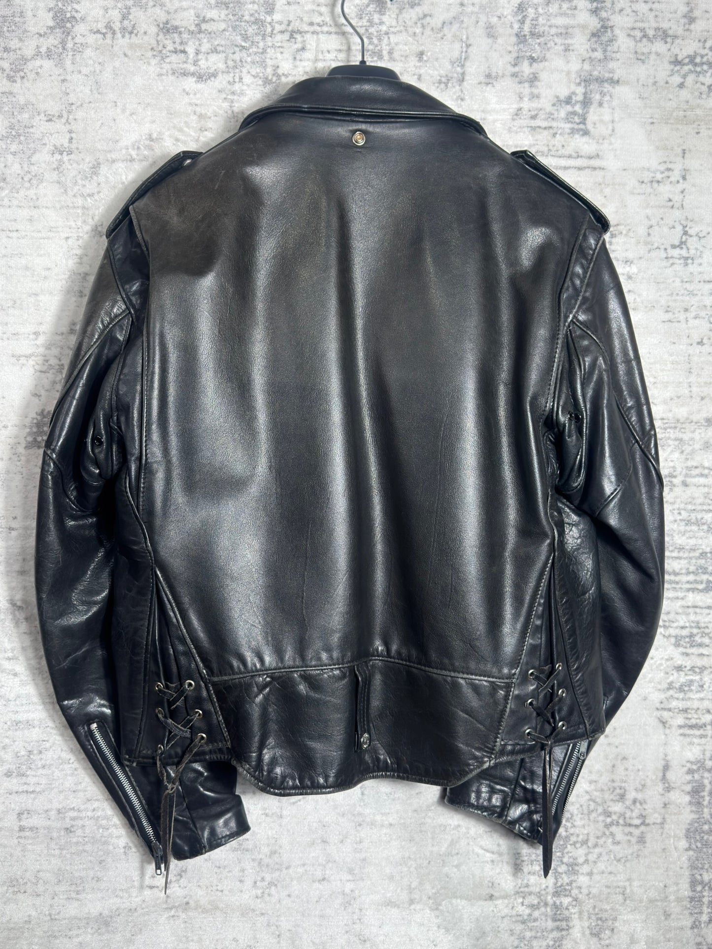 VINTAGE 90s SCHOTT N.Y.C 125 PERFECTO LINED JACKET  SZ: 44