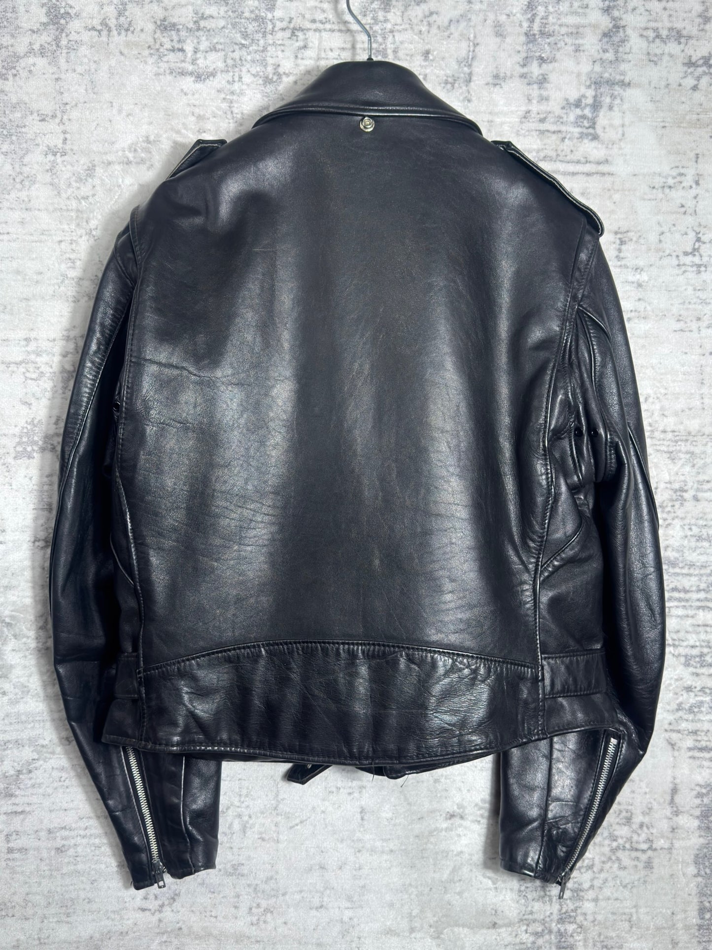 VINTAGE 80s SCHOTT N.Y.C 618 PERFECTO JACKET  SZ: 46