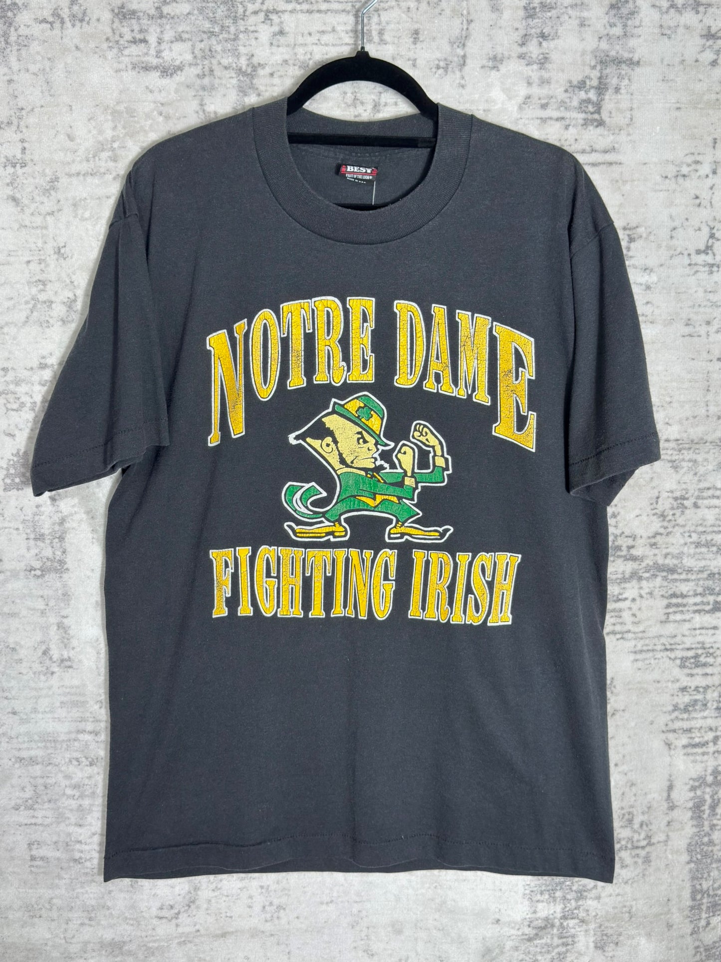 VINTAGE 1993 NOTRE DAME FIGHTING IRISH T-SHIRT SZ: L