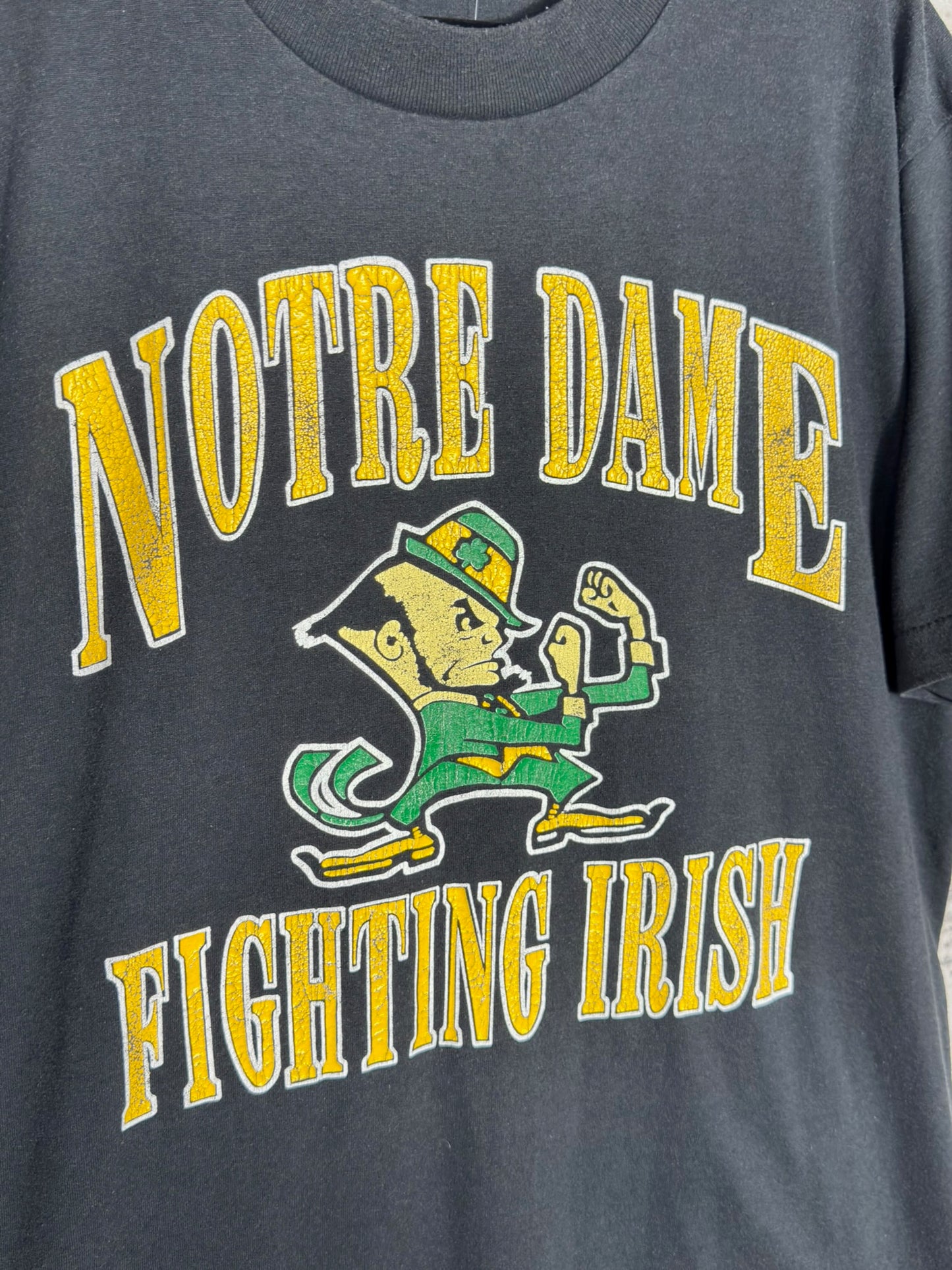 VINTAGE 1993 NOTRE DAME FIGHTING IRISH T-SHIRT SZ: L