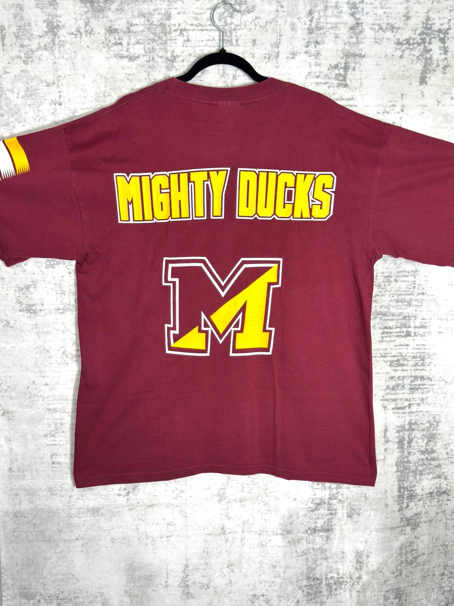 VINTAGE 1997 ANAHEIM MIGHTY DUCKS T-SHIRT SZ: ONE SIZE