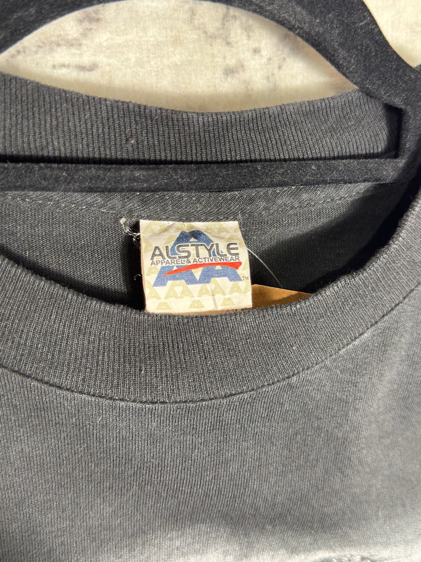 V-TWIN LIFE "EAGLE & BIKER" LONGSLEEVES T-SHIRT SZ: M