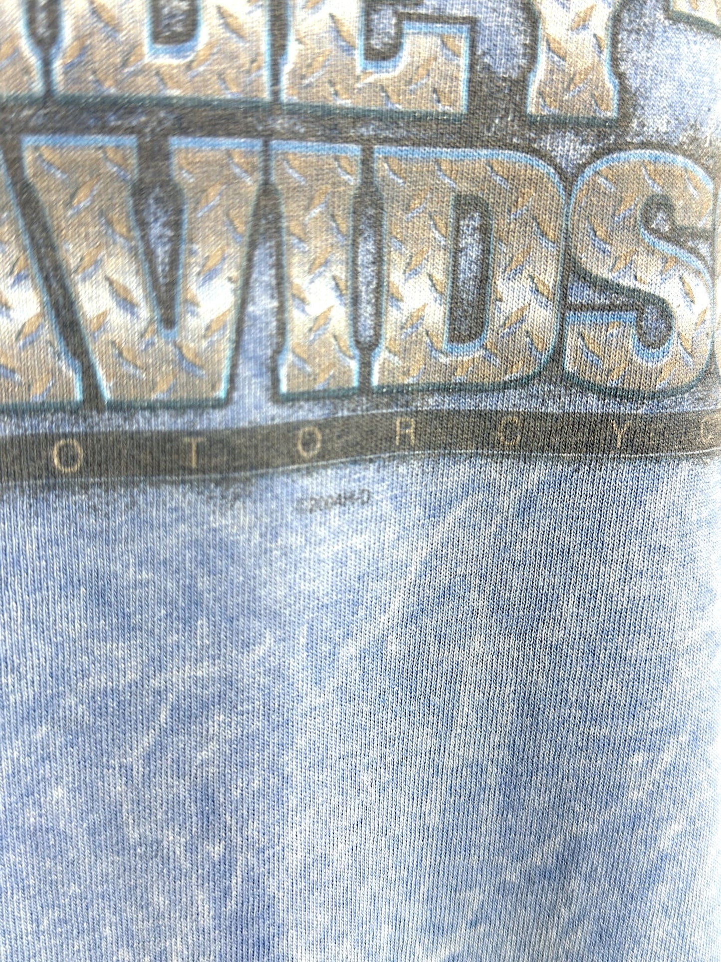Y2k 2004 HARLEY DAVIDSON "ACID WASH" LONGSLEEVES T-SHIRT SZ: XL