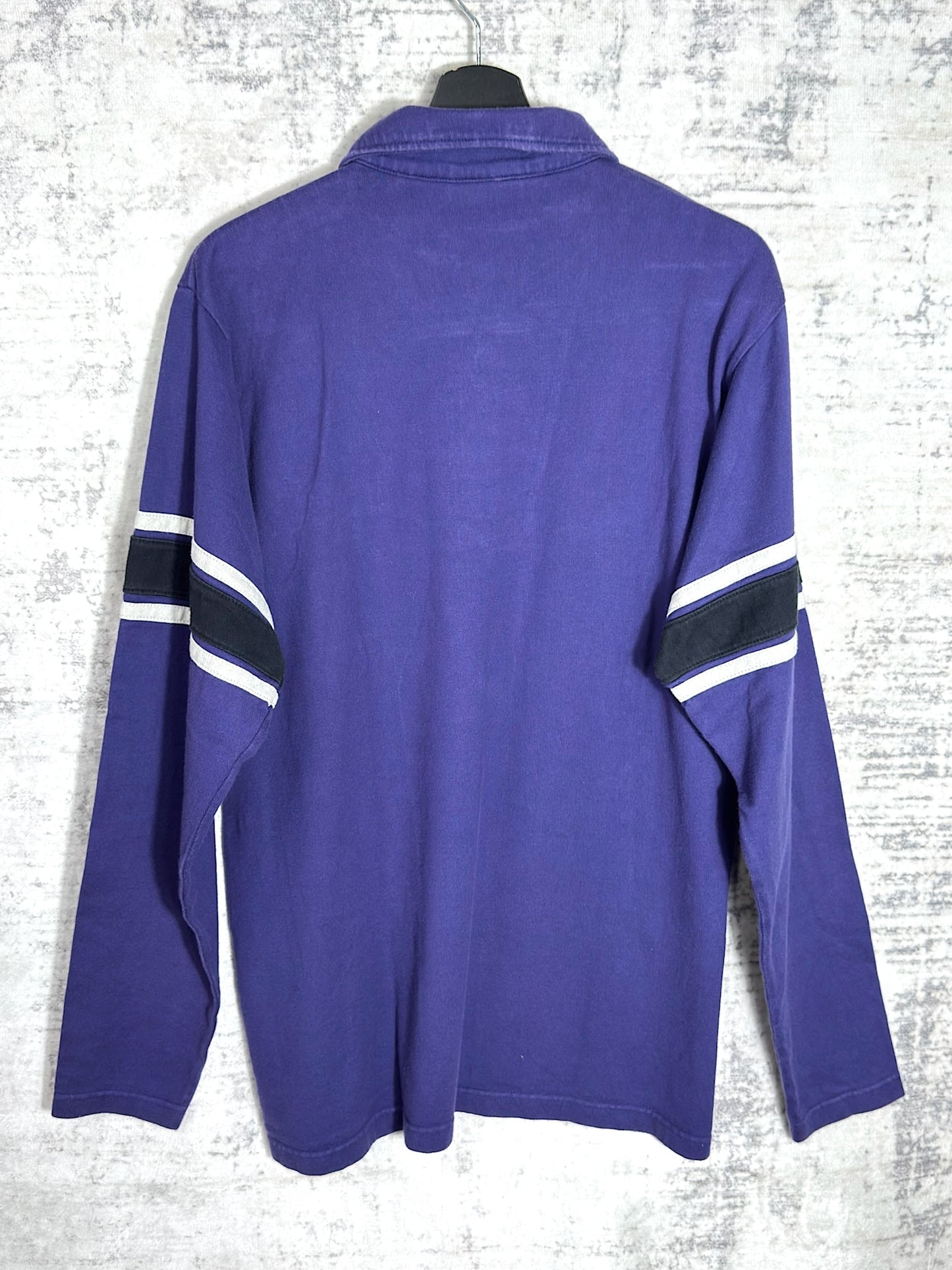 VINTAGE 90s HARLEY DAVIDSON LONGSLEEVES POLO SZ: M