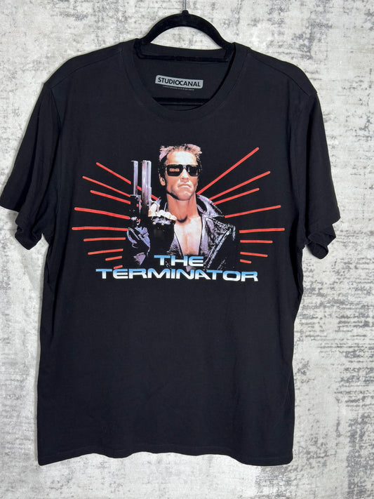 THE TERMINATOR "I'LL BE BACK" T-SHIRT SZ: L
